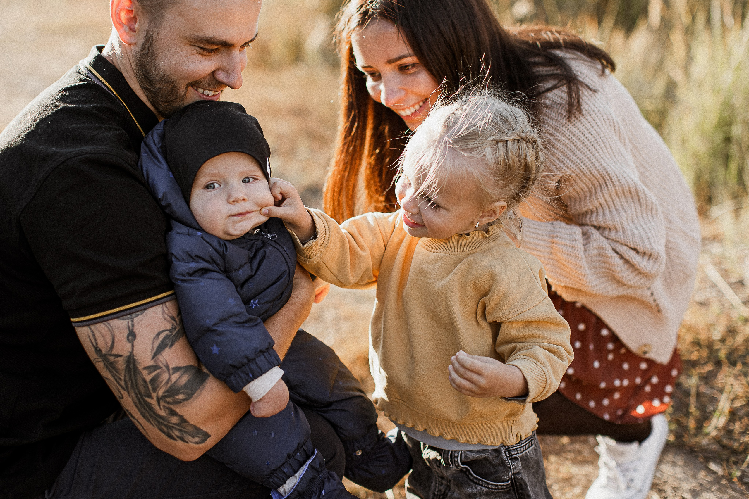 Настя, Алексей, Дарина и Сеня. Your story in photos