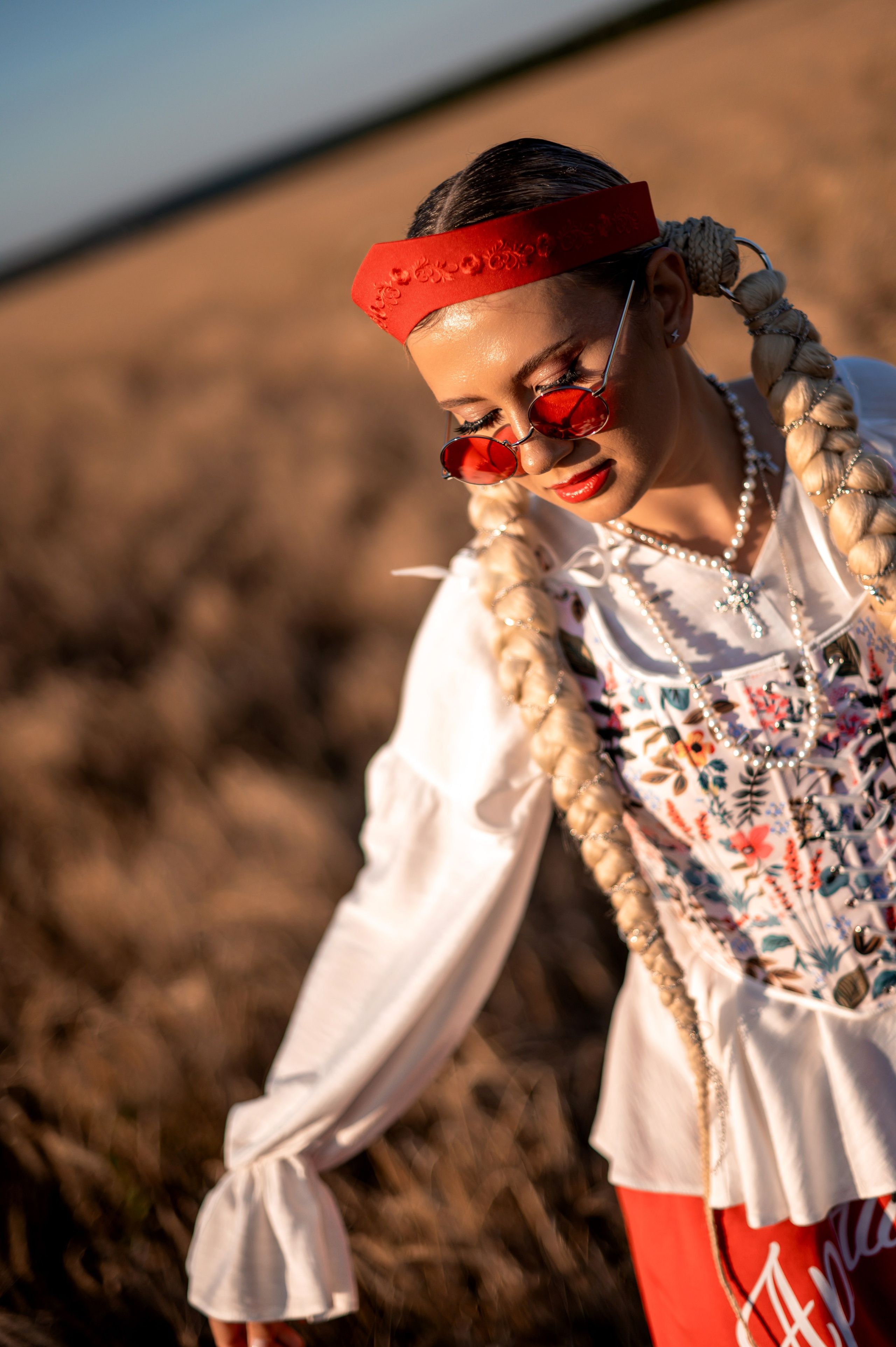 Катюша в поле). Спортивный фотограф в Туле и Тульской области. Файсханова Фото Спорт