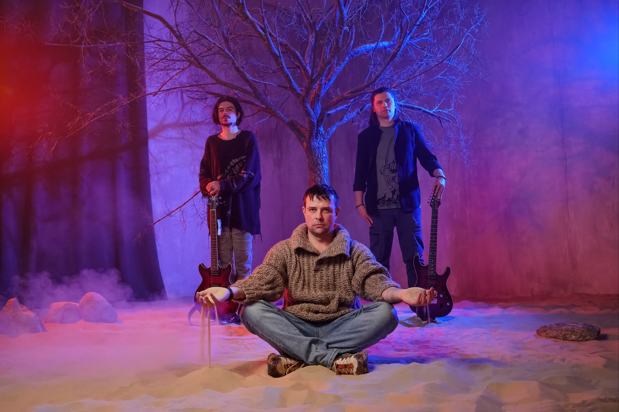 Съёмка для рок — группы. Часть 2. Фотограф Ольга Чувалдина Москва