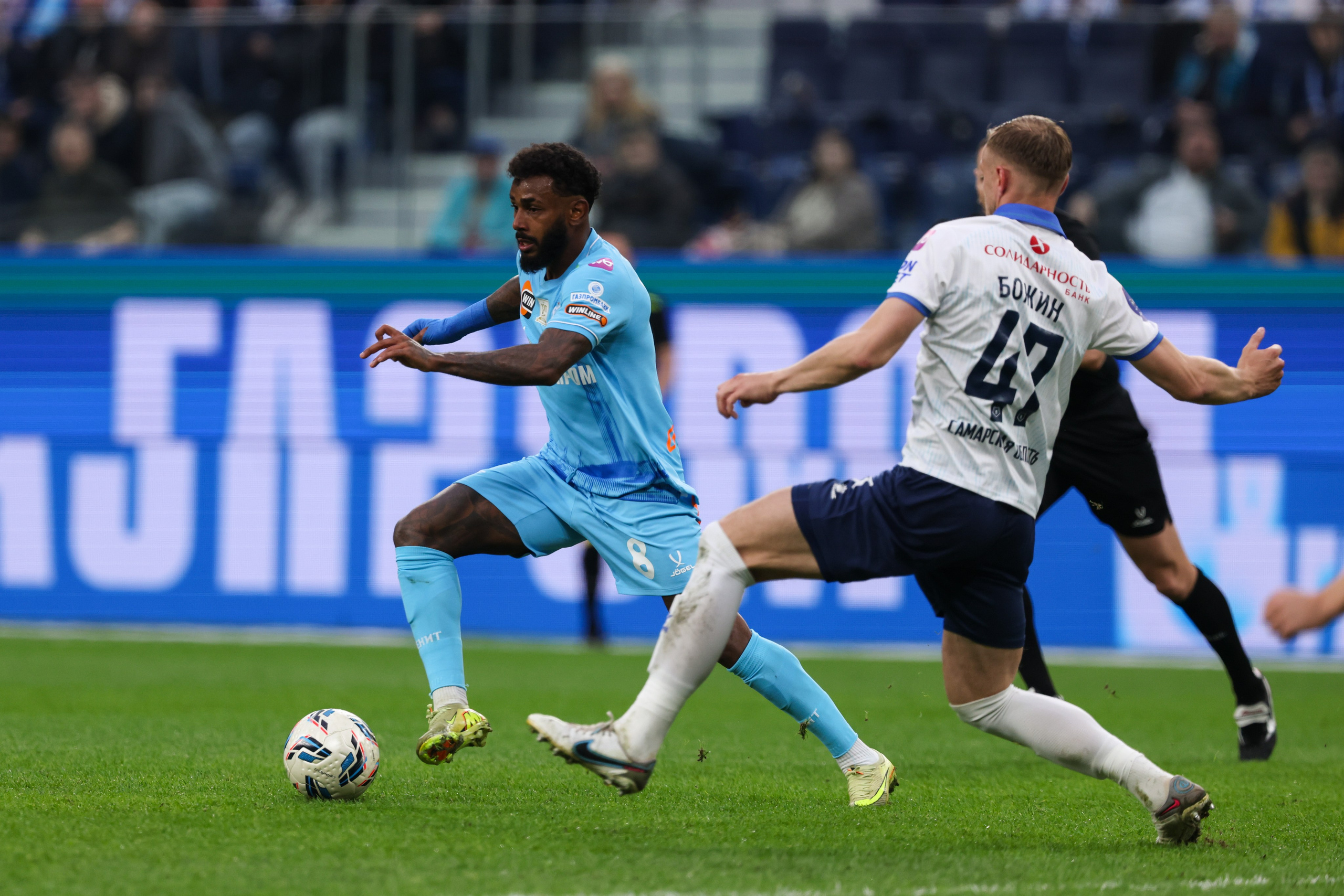 ФК «Зенит» — ФК «Крылья советов». Спортивный и репортажный фотограф Антон Тереханов