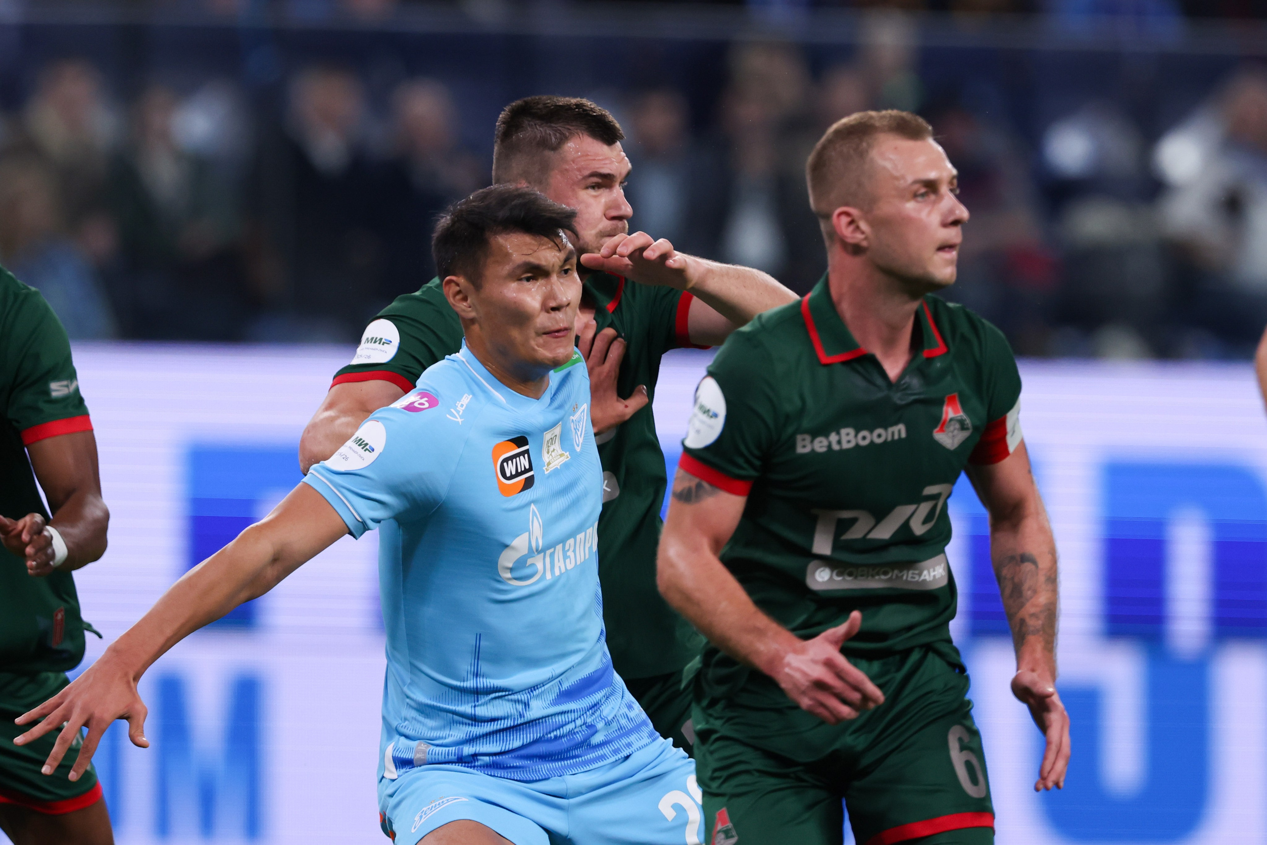 ФК «Зенит» — ФК «Локомотив» 14 тур РПЛ 01.11.2025. Спортивный и репортажный фотограф Антон Тереханов