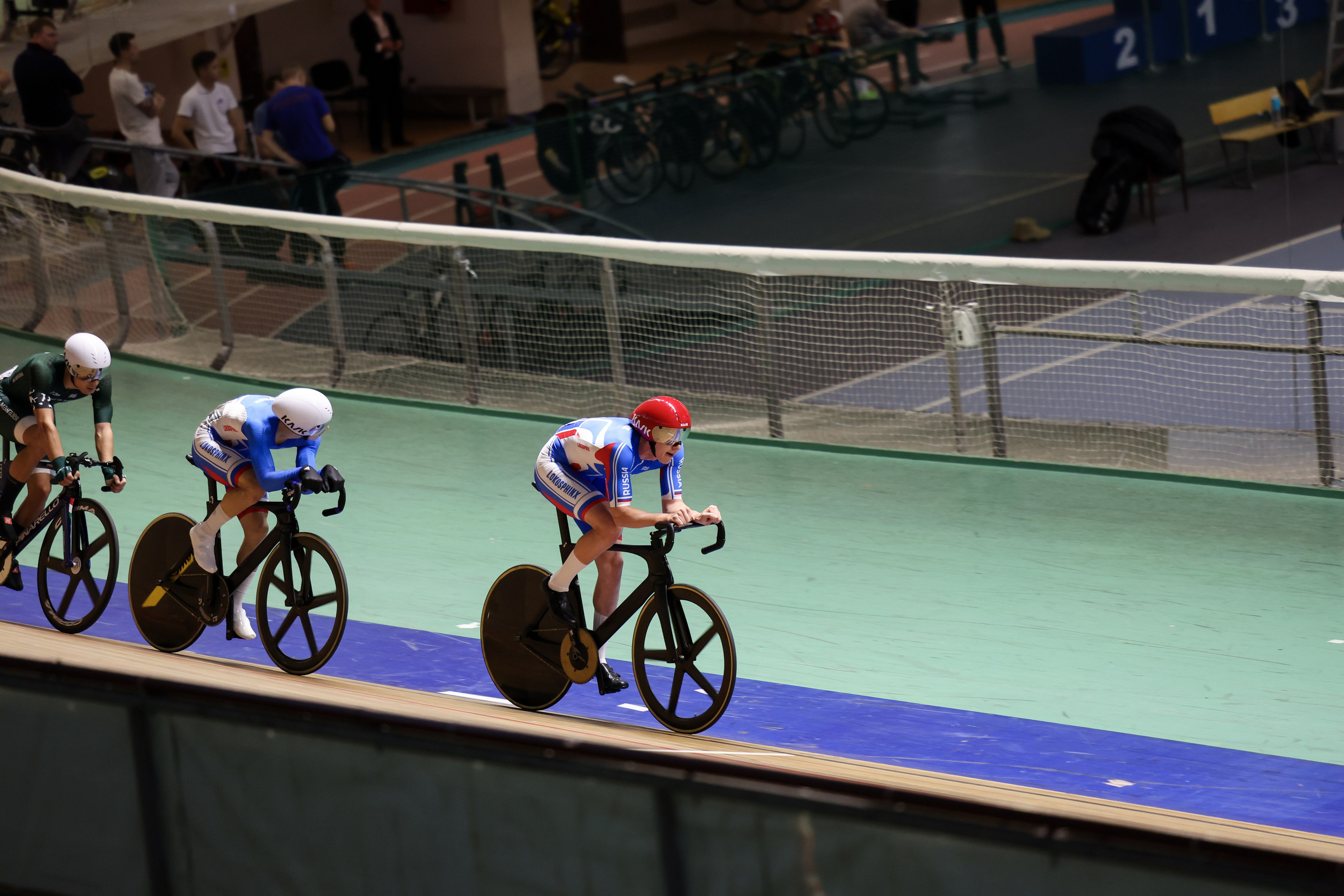 Чемпионат России по велосипедному спорту на треке (первый блок) 6-11.01.2025. Спортивный и репортажный фотограф Антон Тереханов