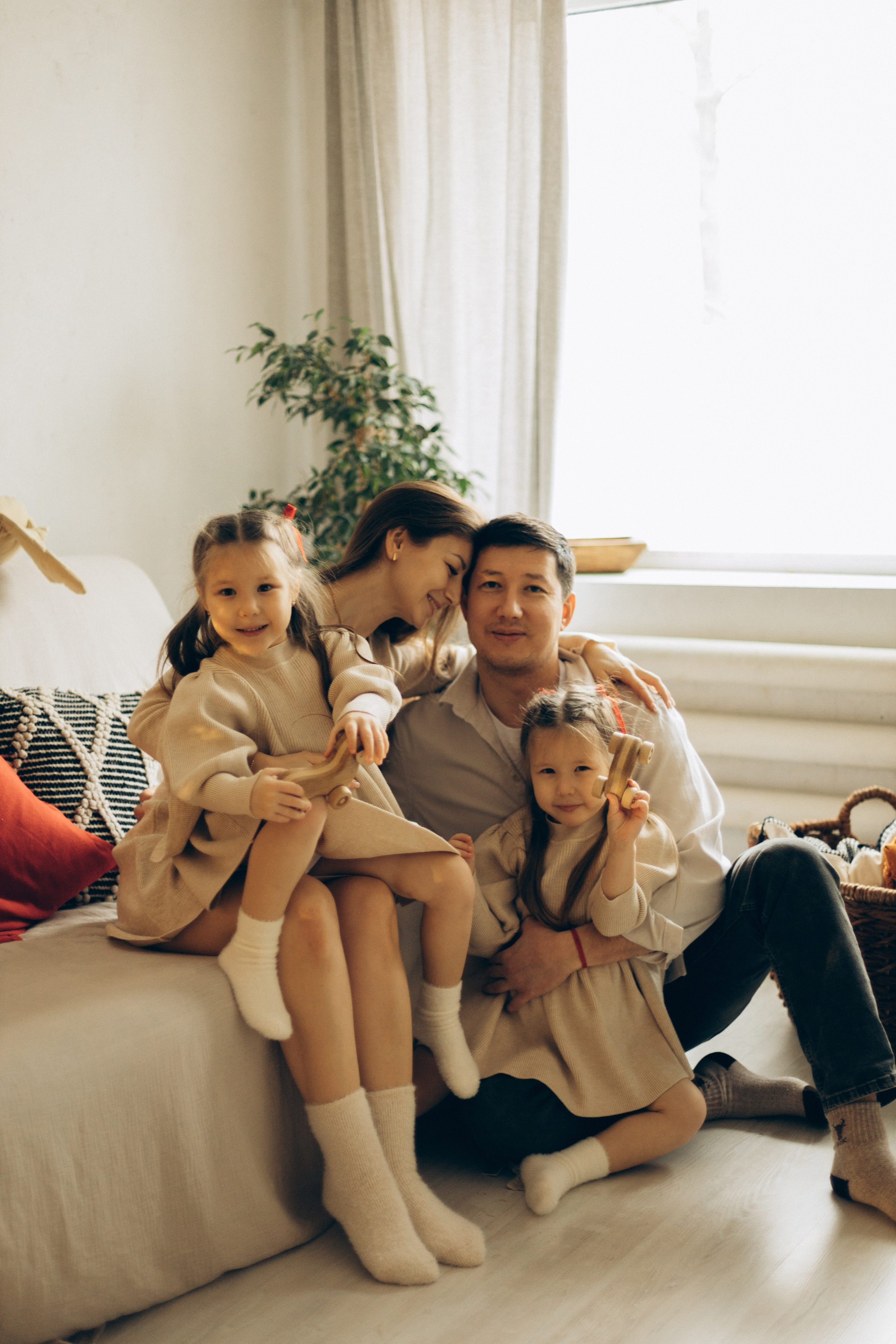 Раиле, Марк, Офелия и Амалия. Семейный фотограф в Москве Анастасия Шалда