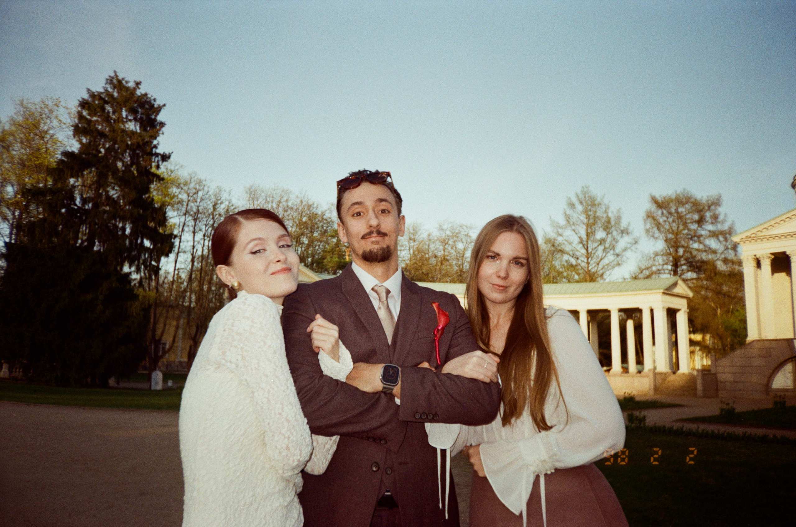 Свадебный день Оли и Никиты🤍 плёнка. Фотограф|Москва — Агбаш Лера