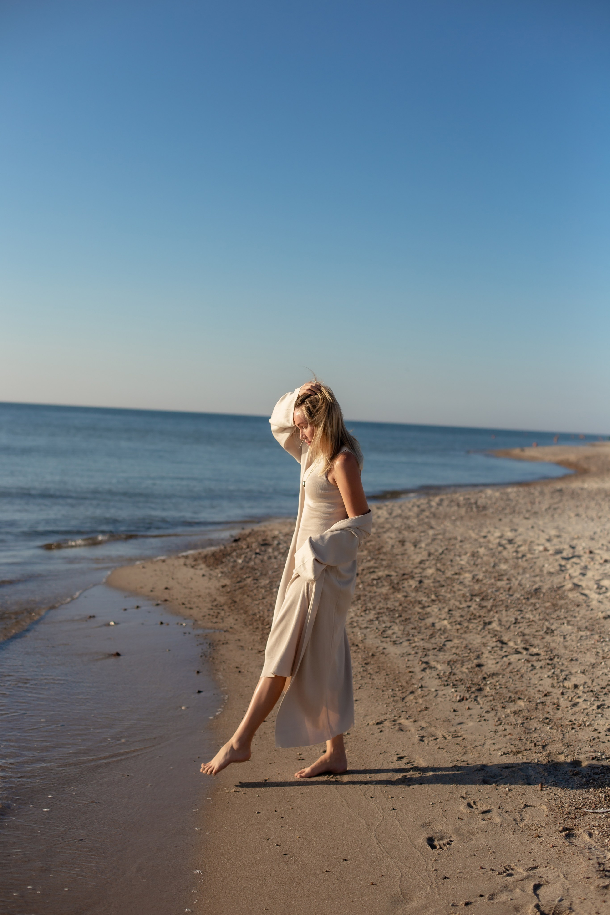 Татьяна. Вечер на море. Фотограф в Калининграде Решетникова Алина