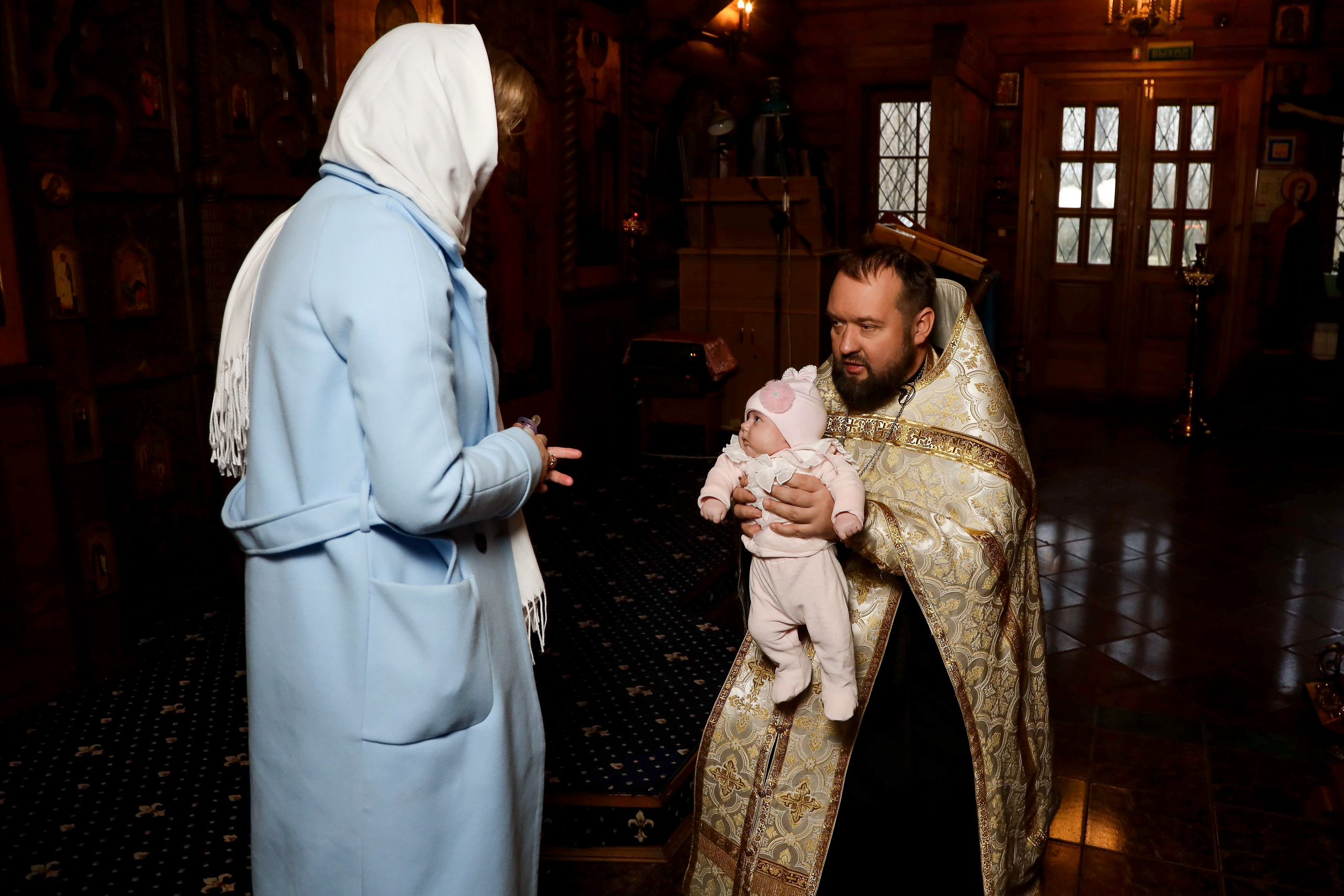 Крестины. Фотограф Антон Чупринин