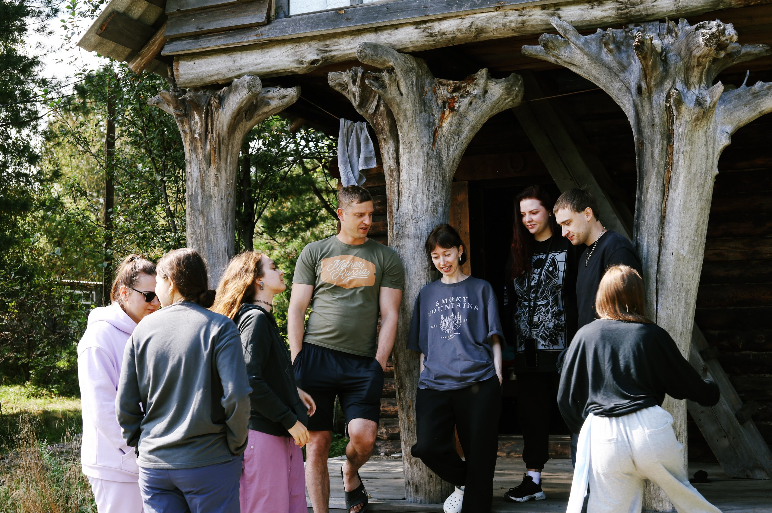 Лето 2024 / домики. 1642 — первый лагерь для взрослых на Байкале