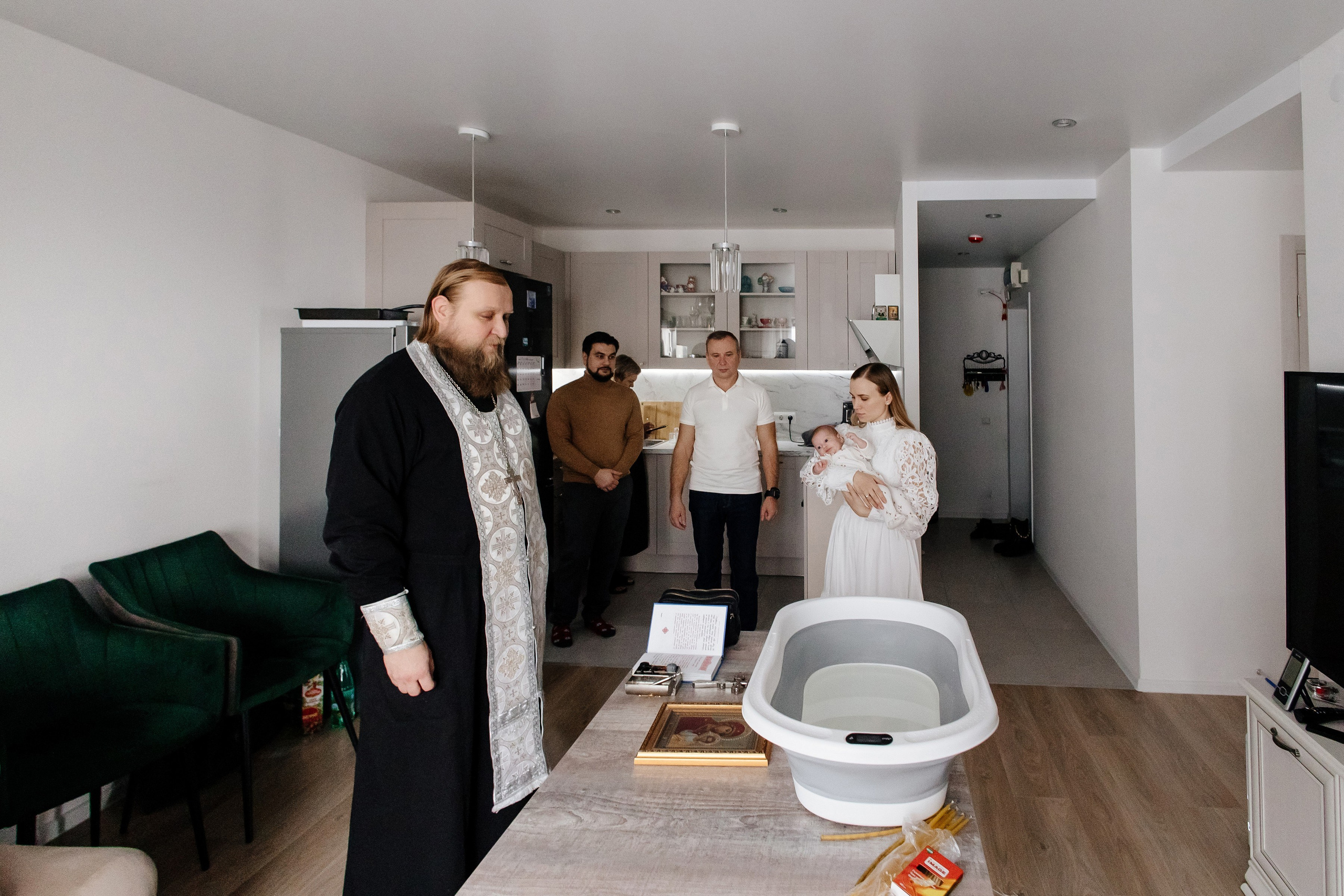 Крещение Стефании. Свадебный и семейный фотограф Екатерина Иванова