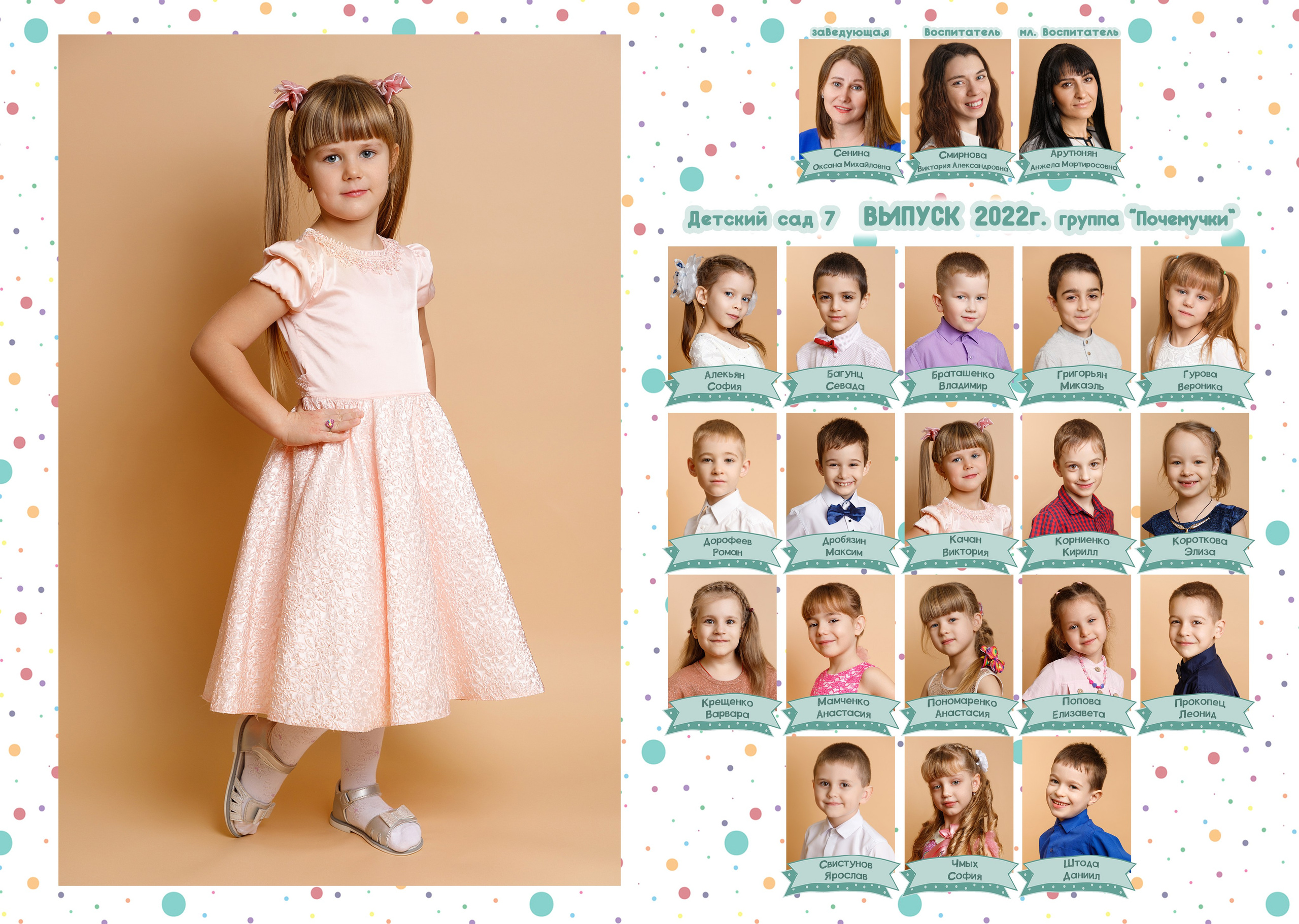 Альбомы для детского сада. Семейный и женский фотограф в Ростове-на-дону и Таганроге Мастерова Мария