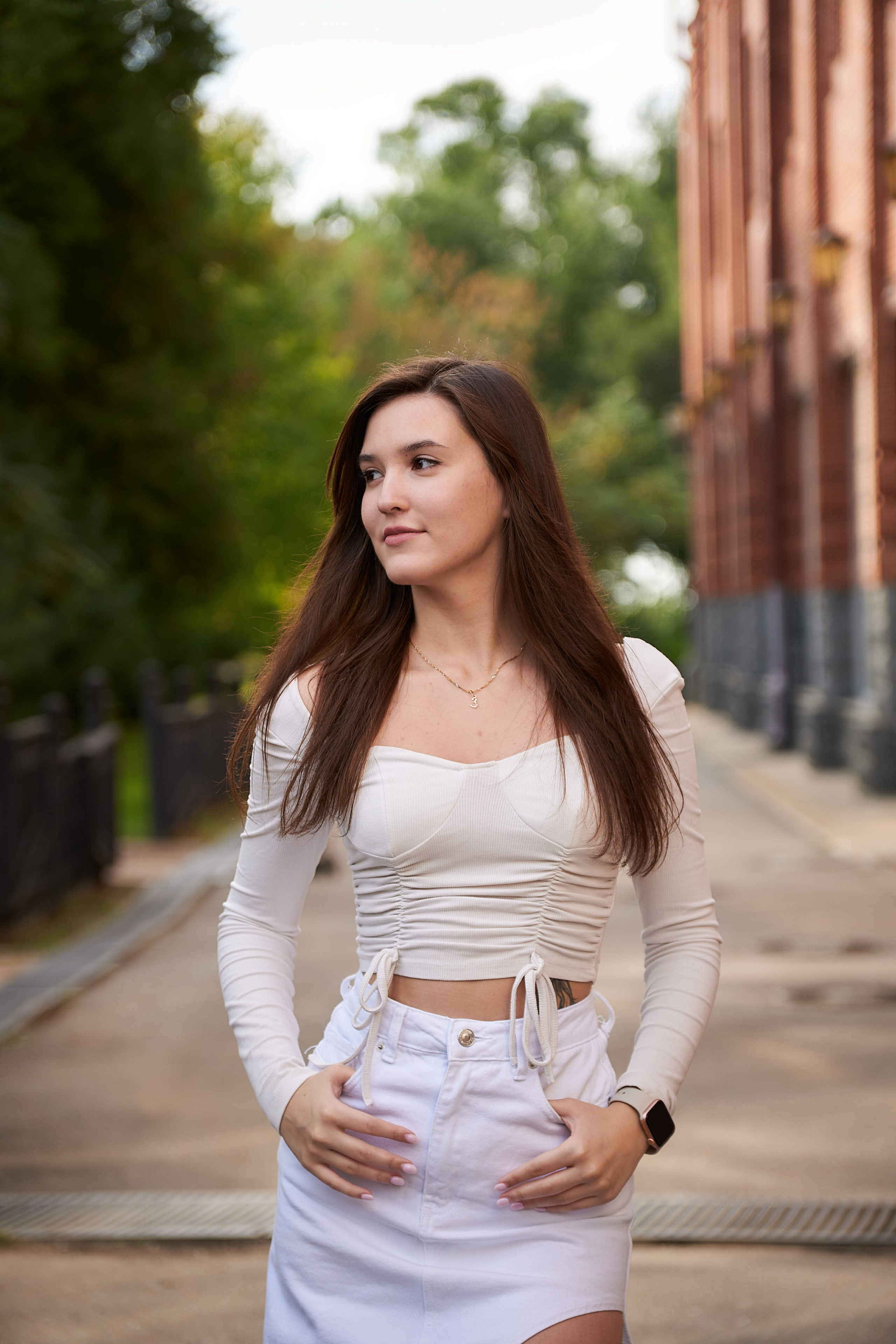 Прогулка с семьёй. Анна Катасонова