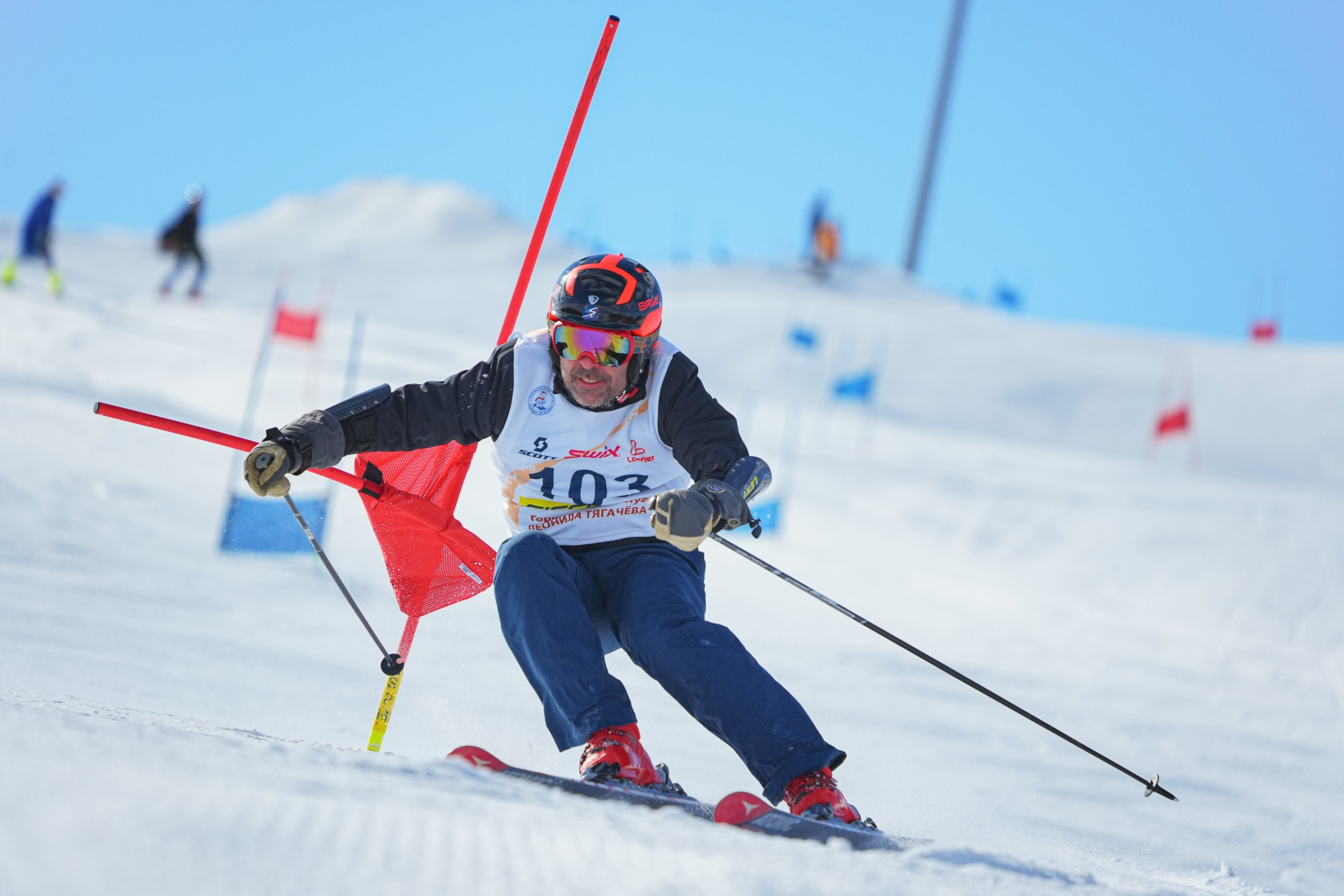 Соревнования «Приз горнолыжного клуба Леонида Тягачева», GS, 2024. Фотограф Студитский Евгений