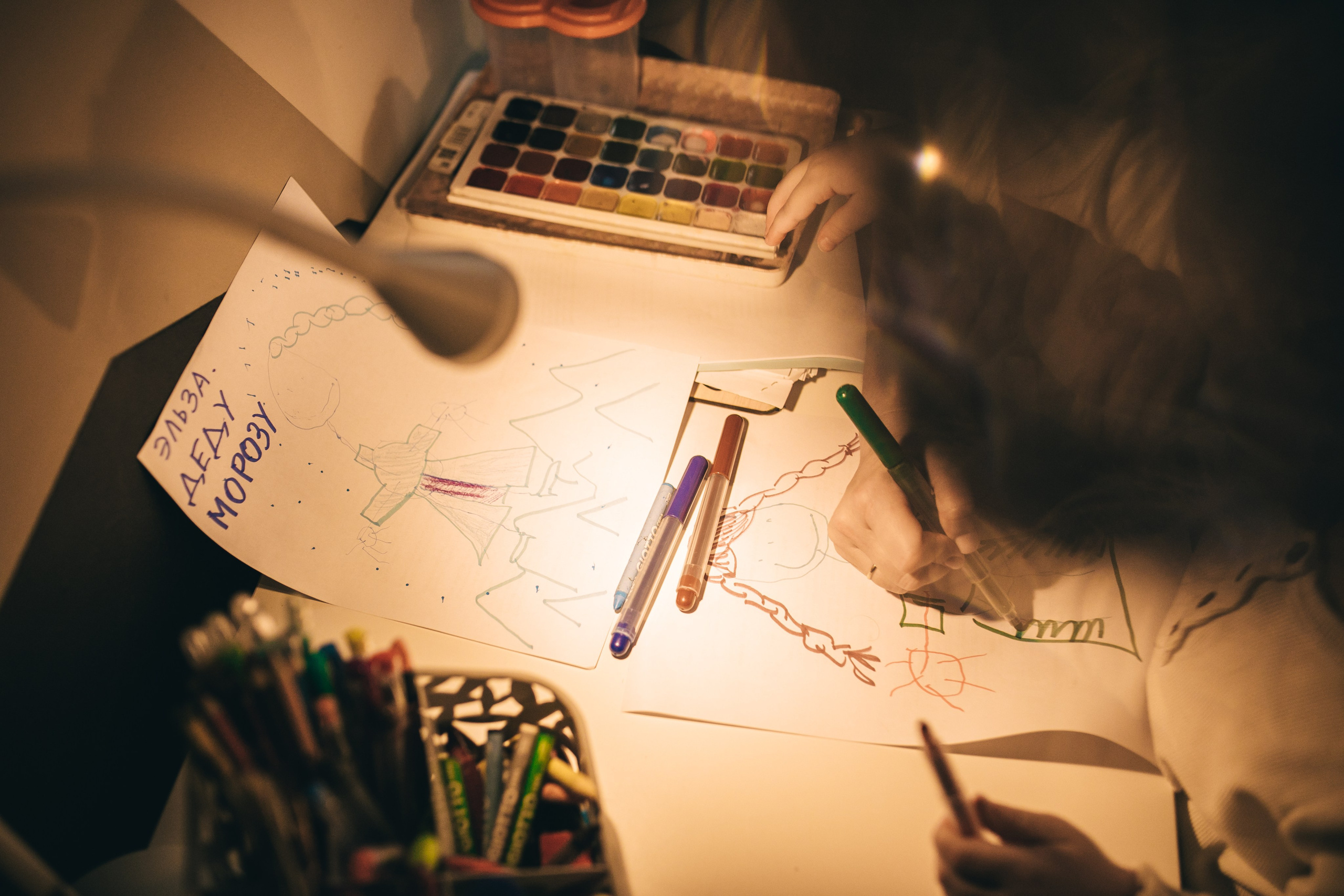 Новогодняя домашняя фотосъемка. Фотограф Лебедева Наталья