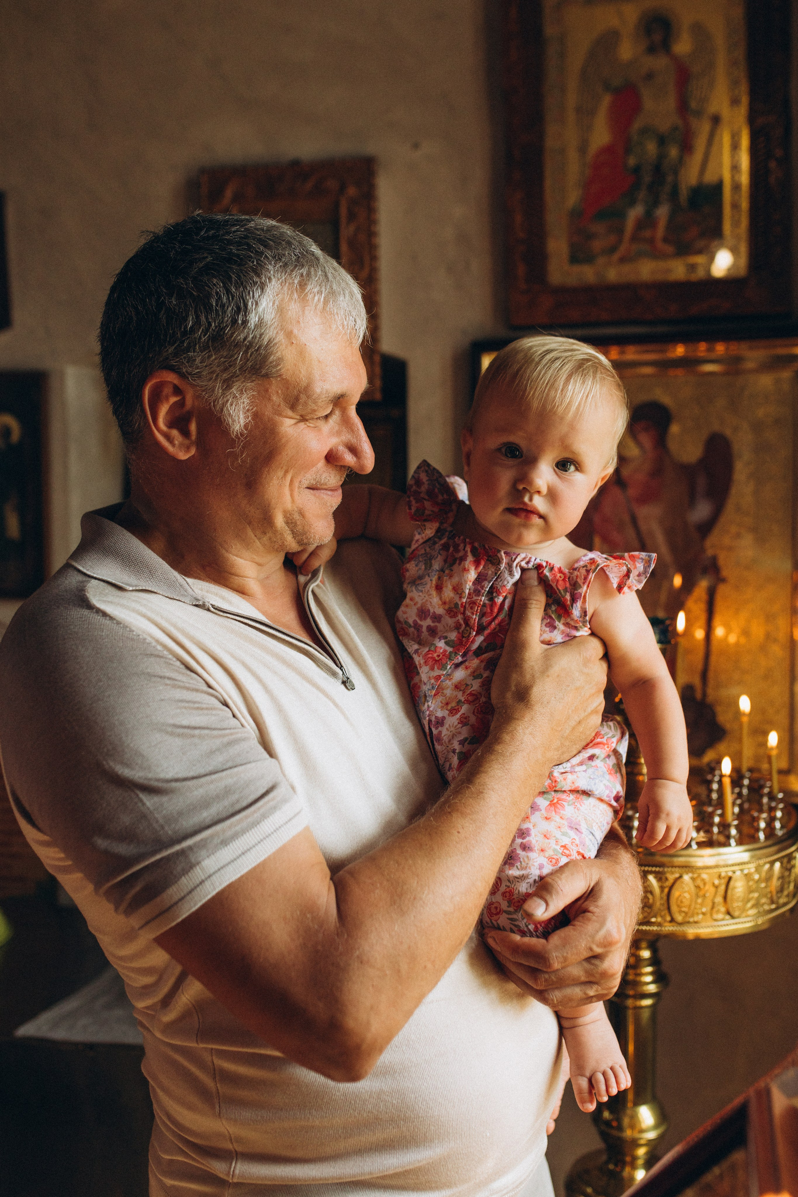 Крещение Марии. Семейный фотограф в Обнинске