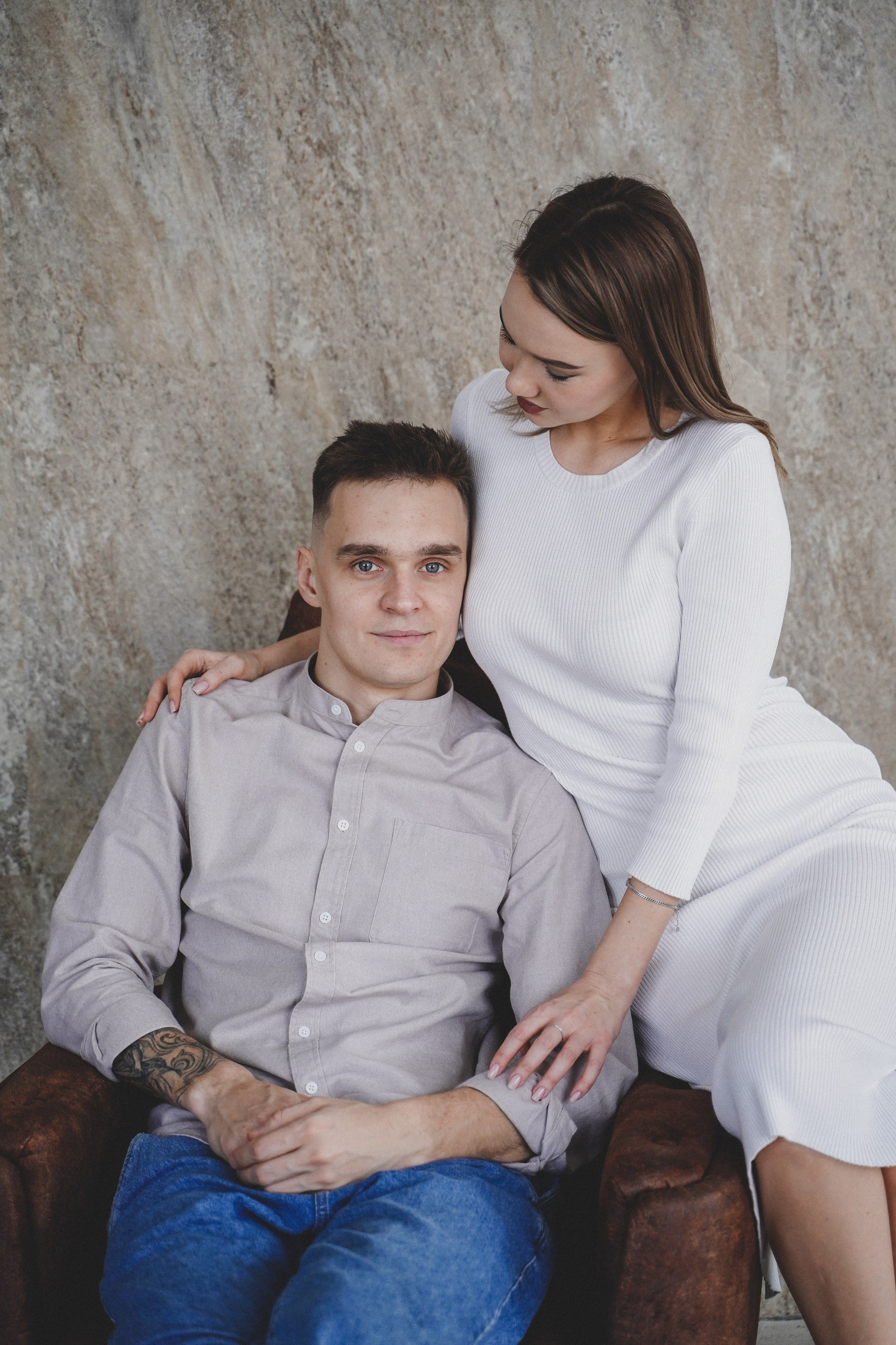 Фотосессия большой семьи в студии. Семейный и женский фотограф в Краснодаре Анастасия Приймак