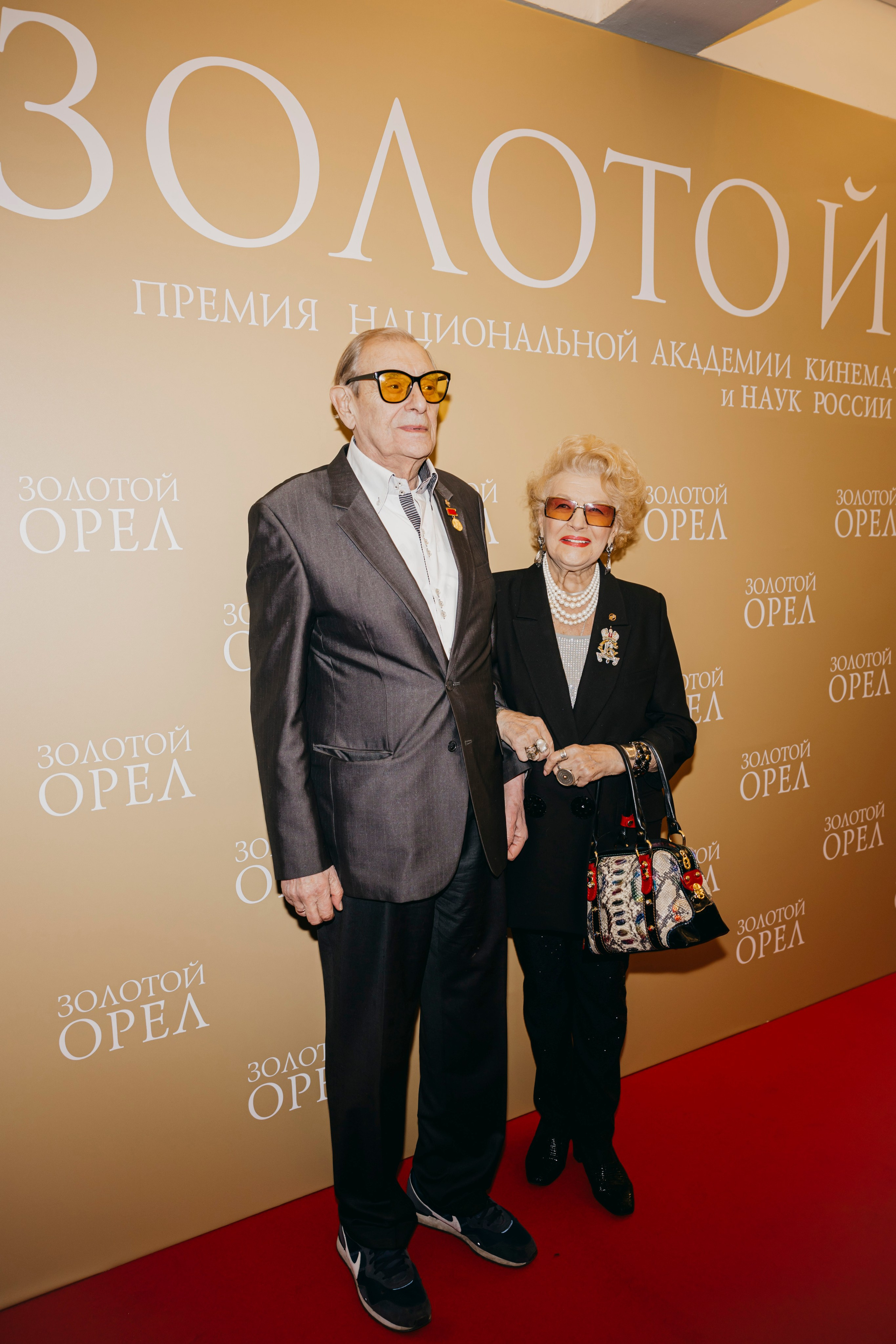 Анатолий Мукасей и Светлана Дружинина на Кинопремии "Золотой Орел" 2025 