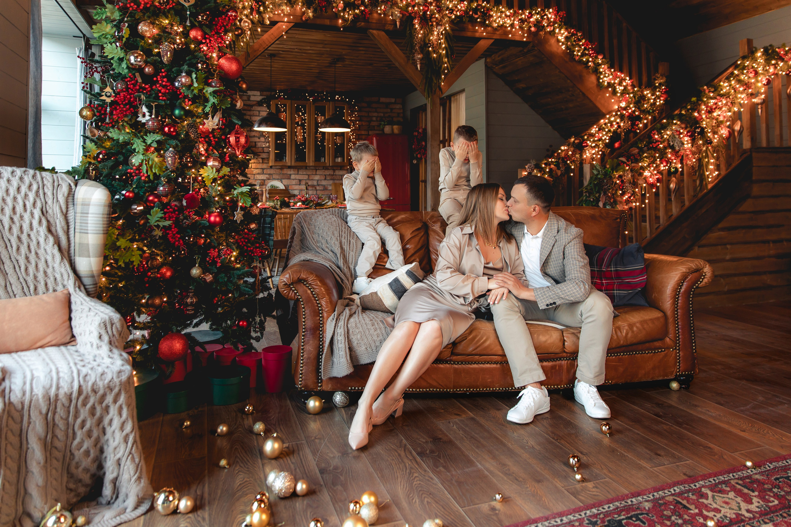 Новый год. Семейный фотограф в Москве Татьяна Болтиева