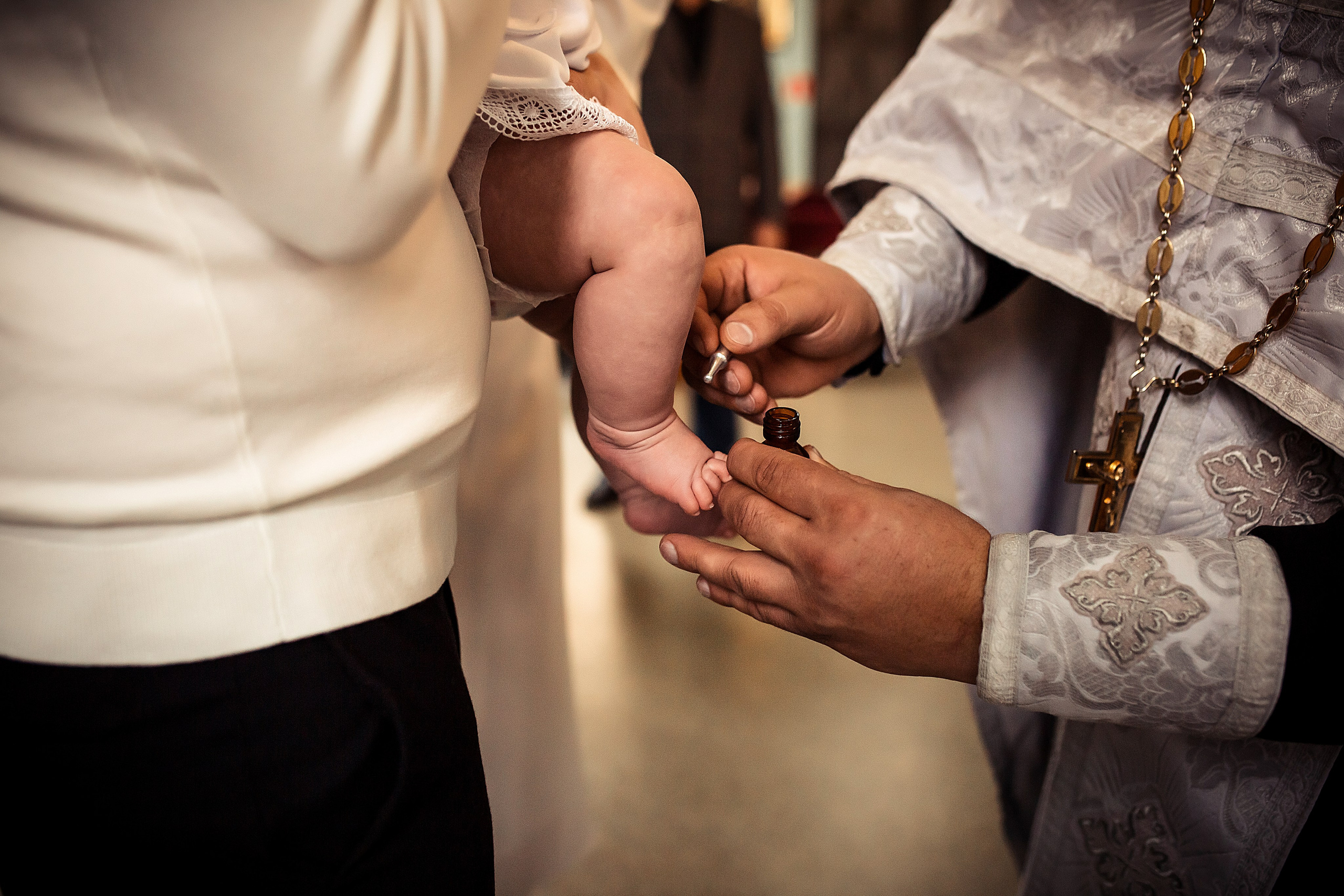 Крещение Верочки