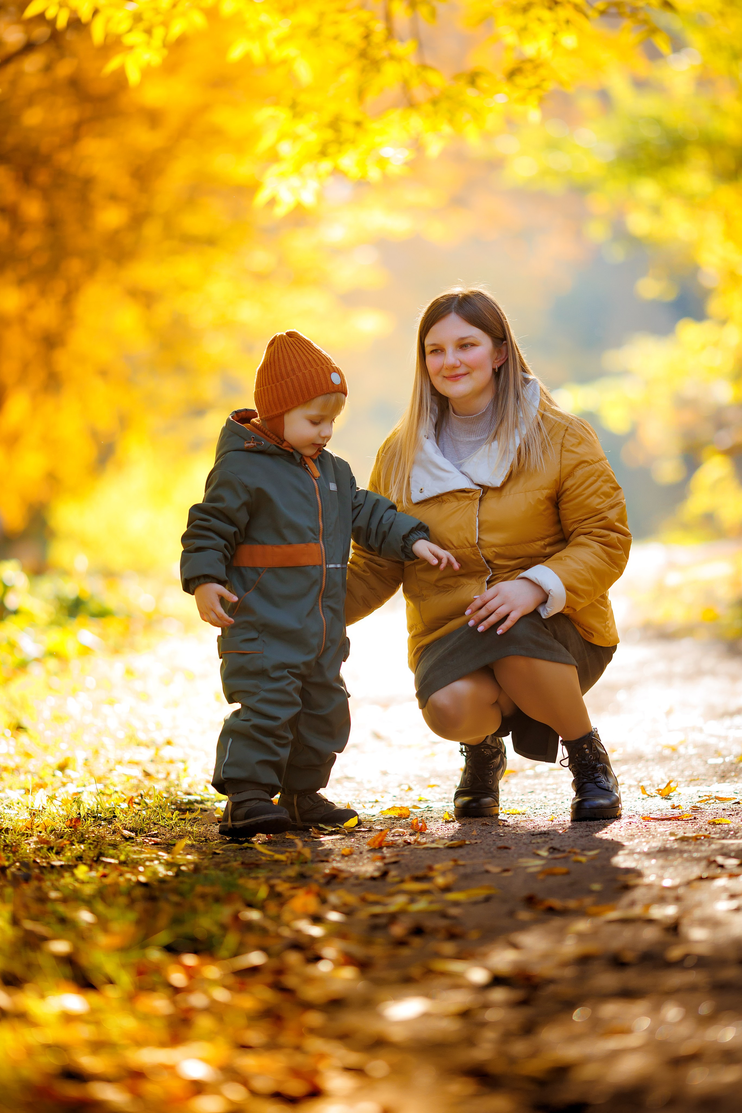 Осенняя фотосессия в парке