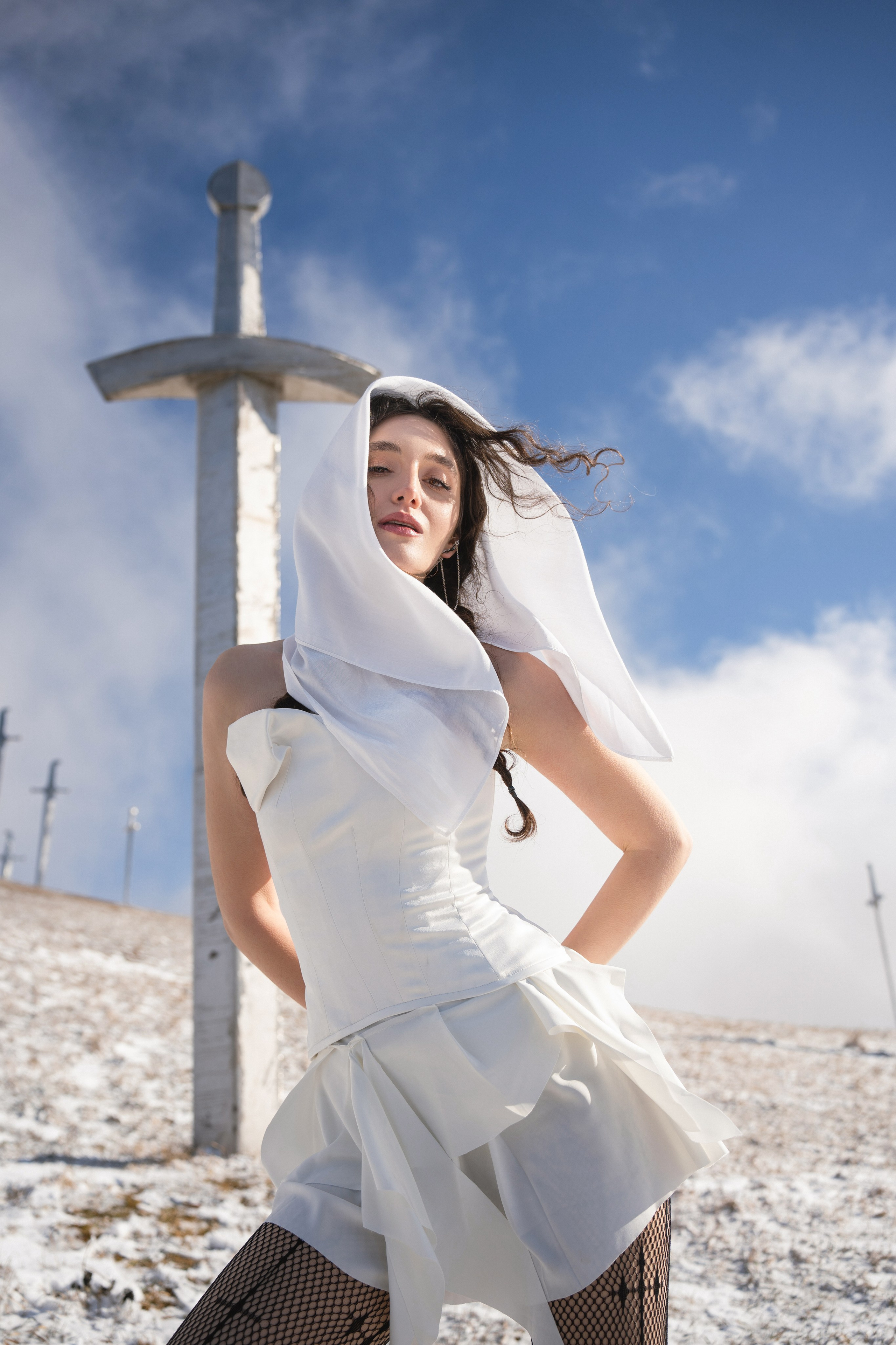 Женский портрет outdoor. Лиана Аскерова ваш фотограф в Санкт-Петербурге