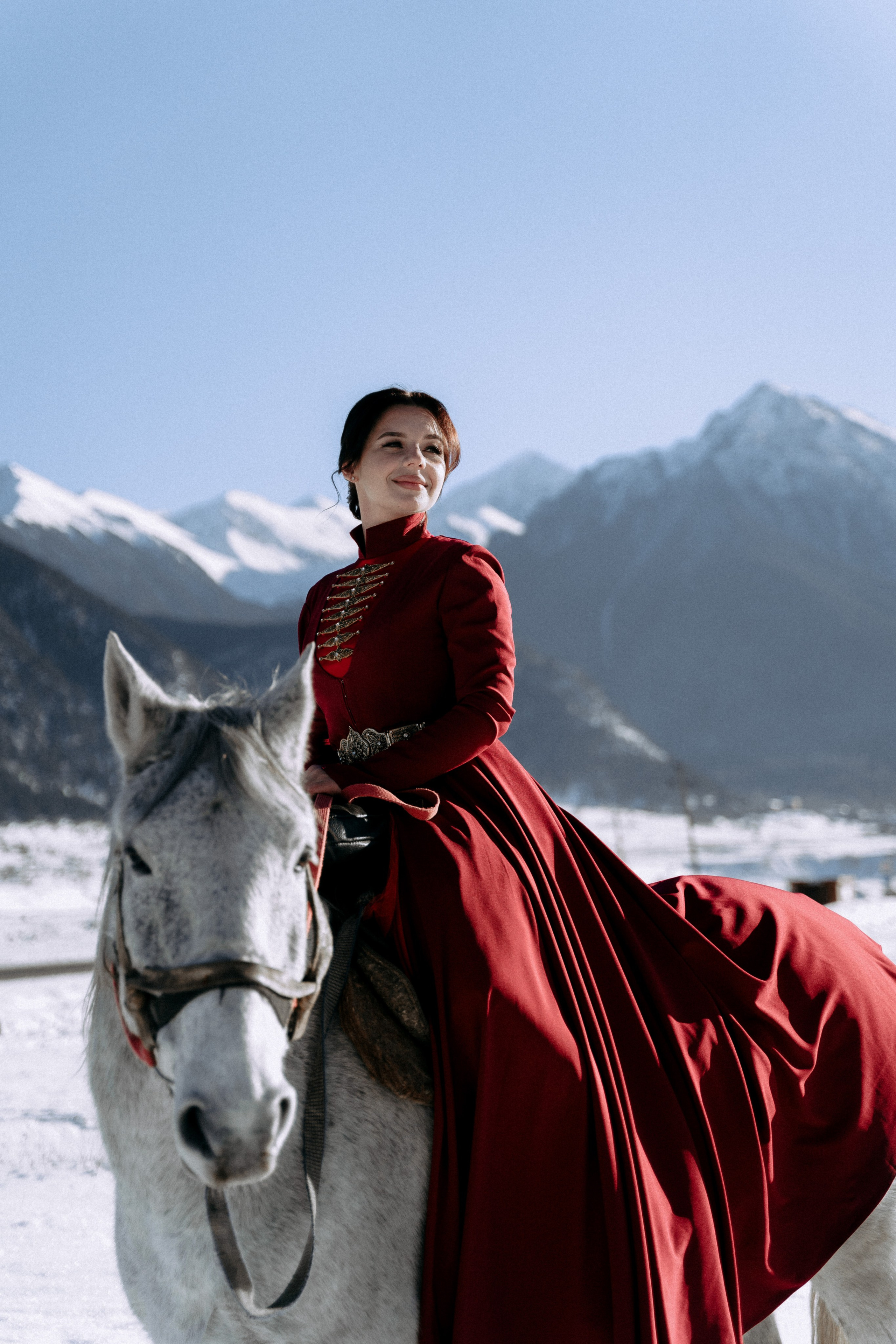 Съёмки в горах. Фотограф Диана Семенова