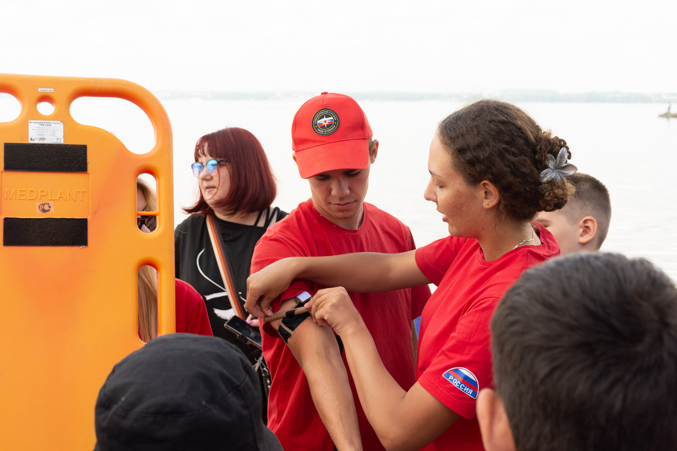 Урок по безопасности на воде (полный альбом). Фотограф Максим Буряк