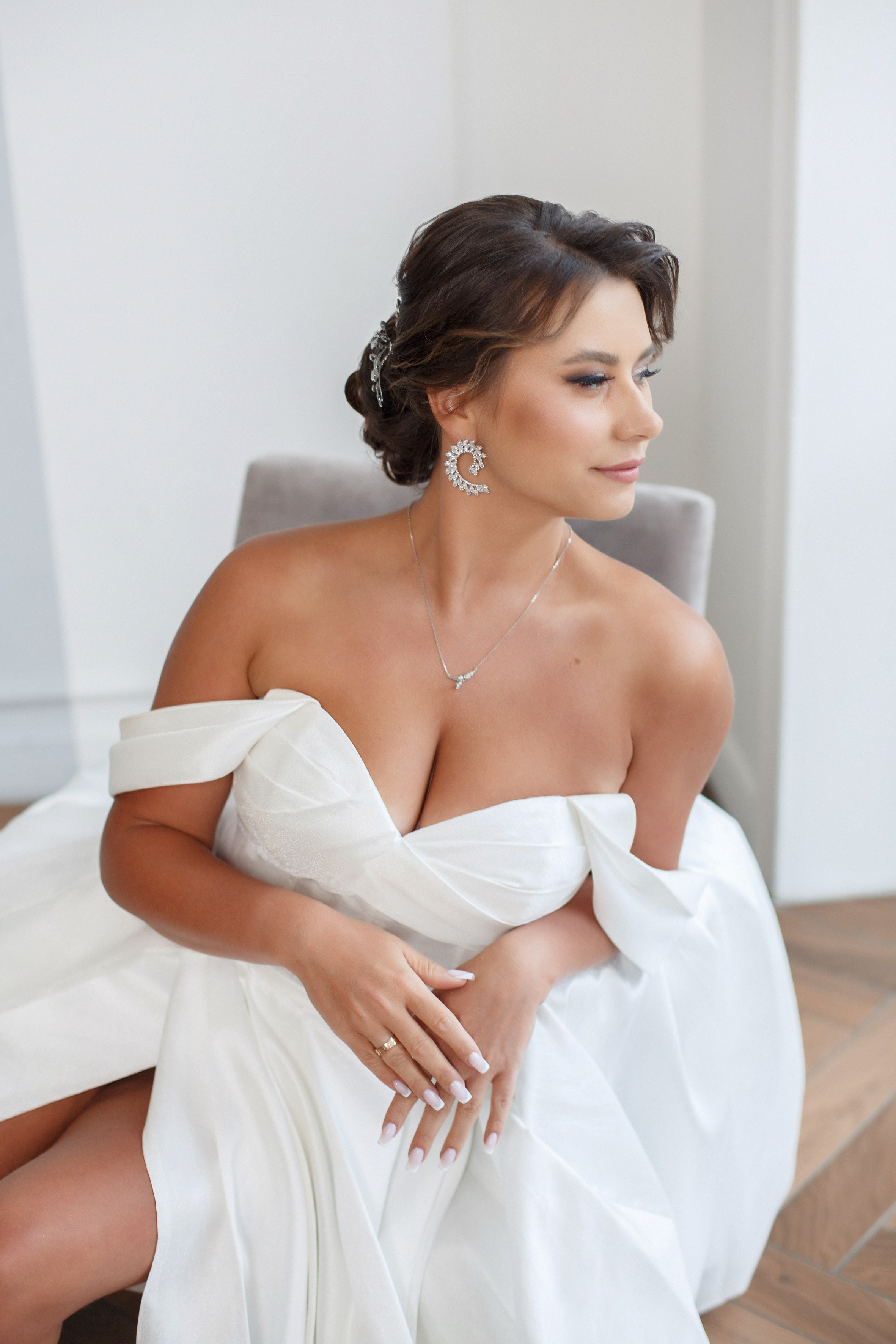 Свадебный образ - макияж и прическа. Визажист стилист в Астане Надежда Топникова