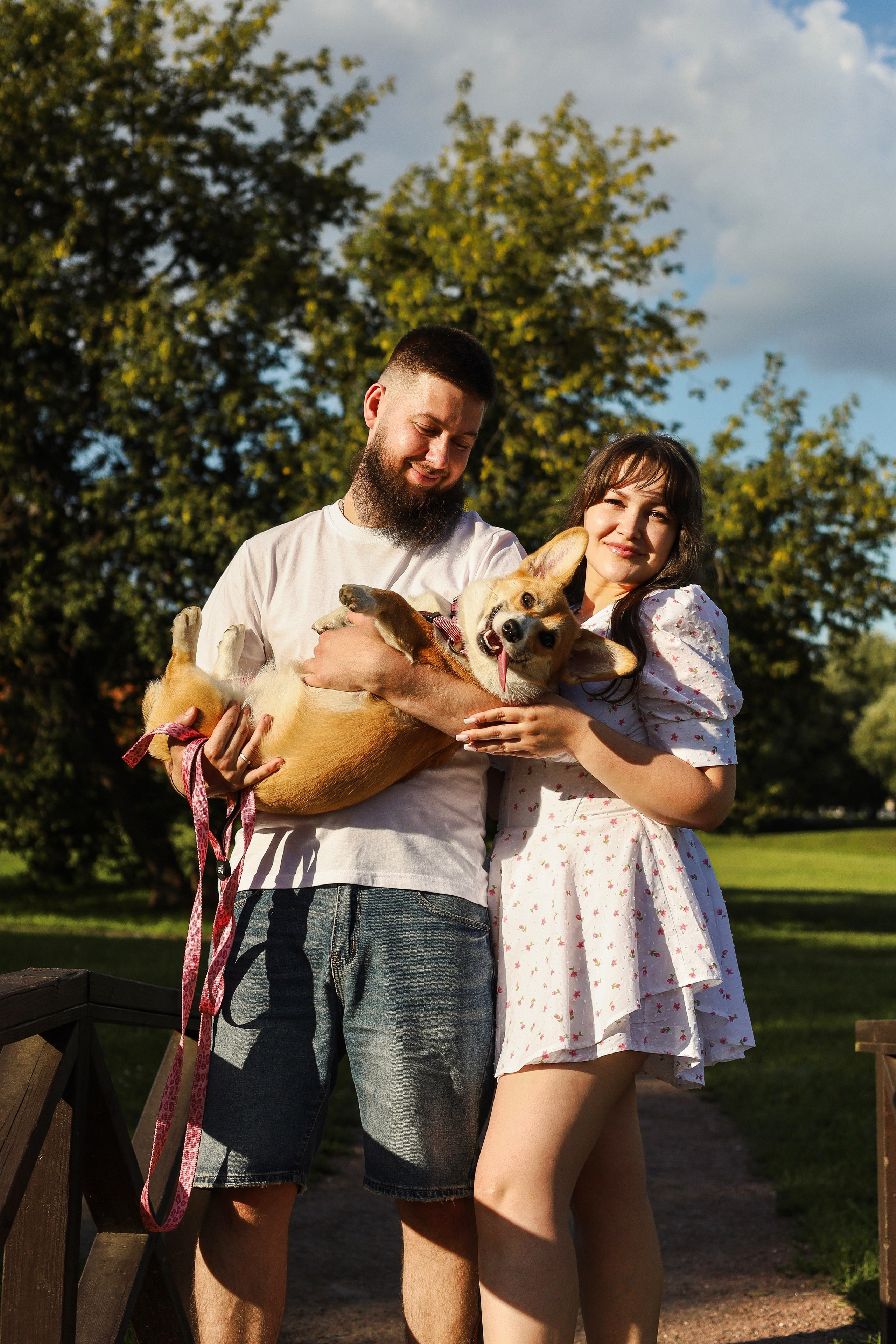 Эмили, Аня и Лёша. Фотограф-анималист Ксения Шевцова|Москва