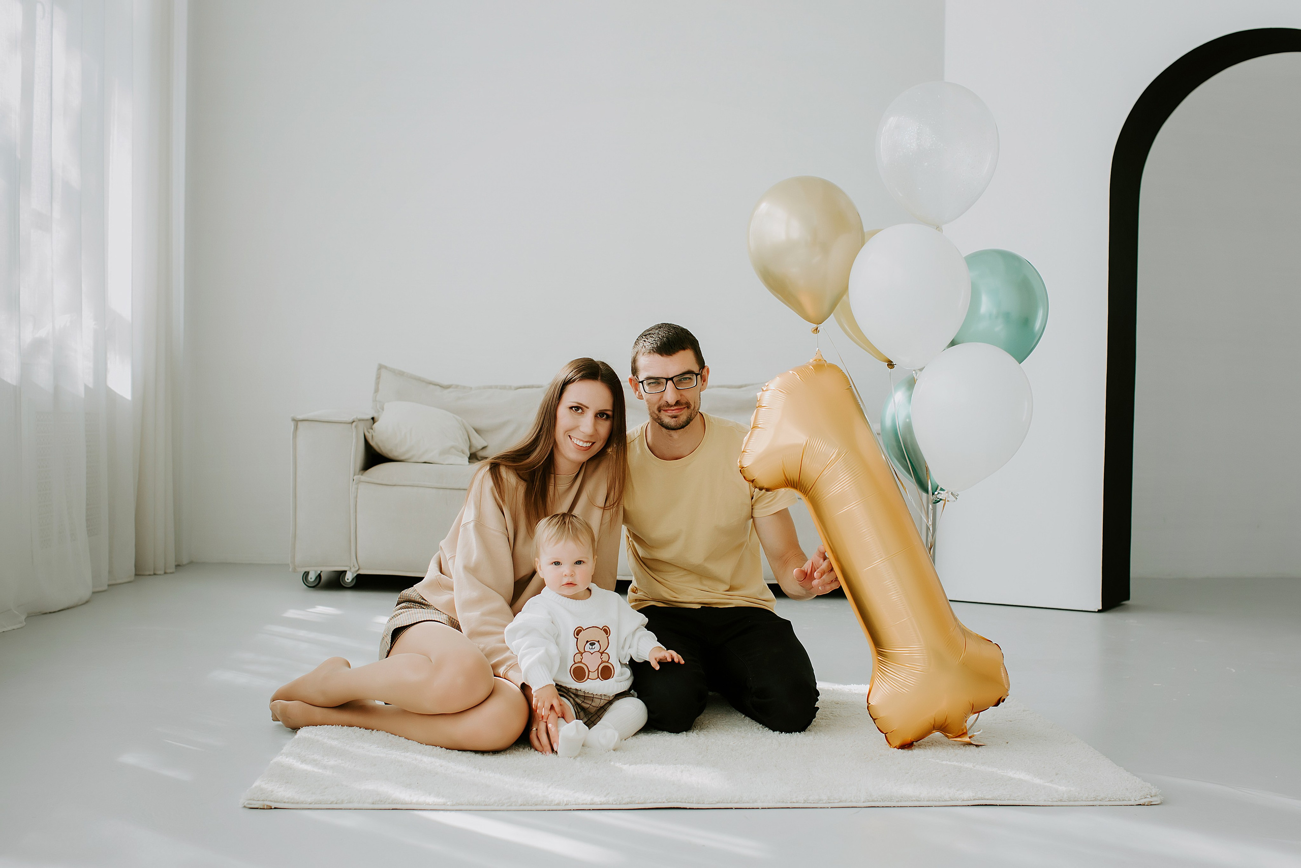 Лизоньке годик. Детский и семейный фотограф в Пензе Лена бешенова