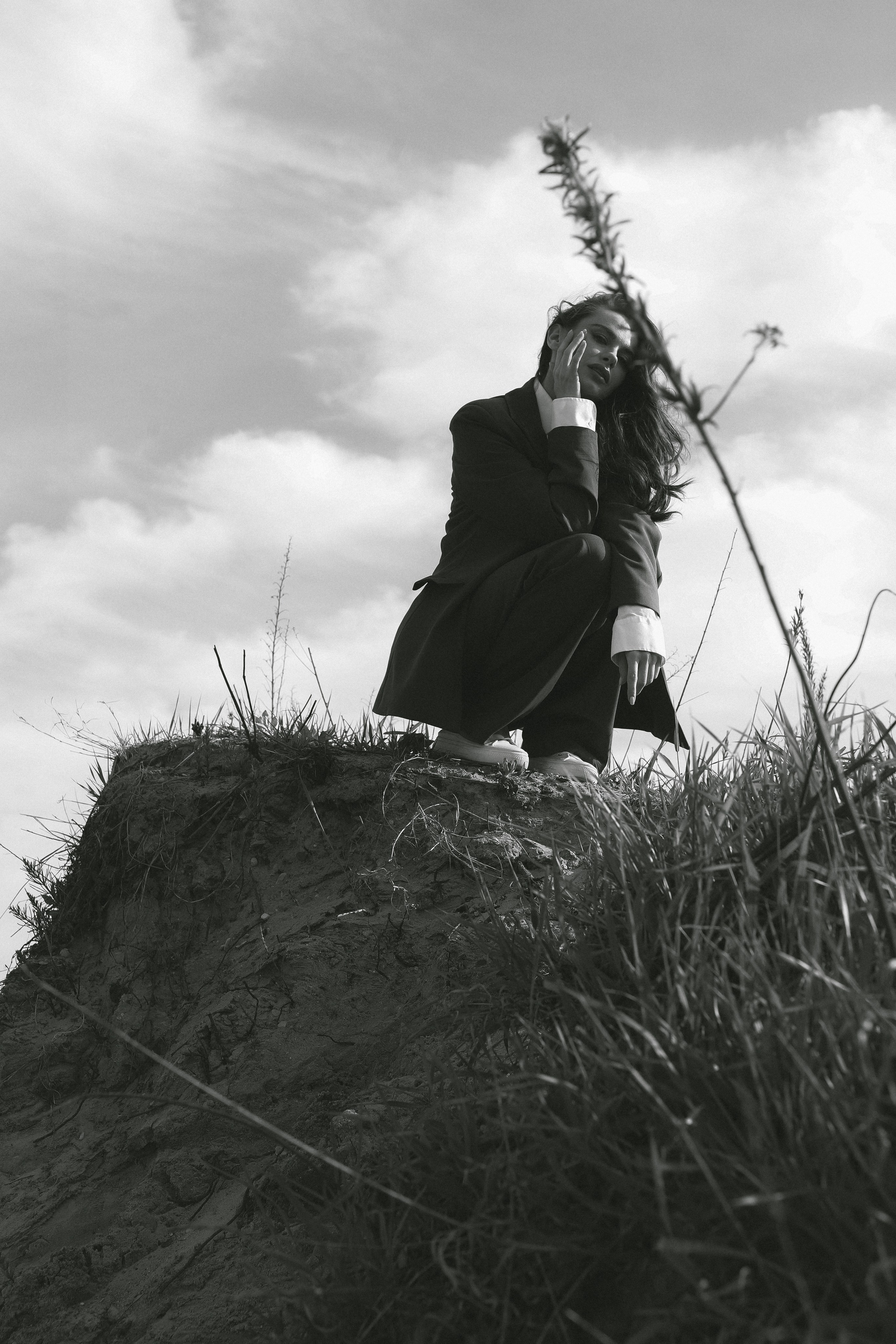 Мария, съемка на берегу