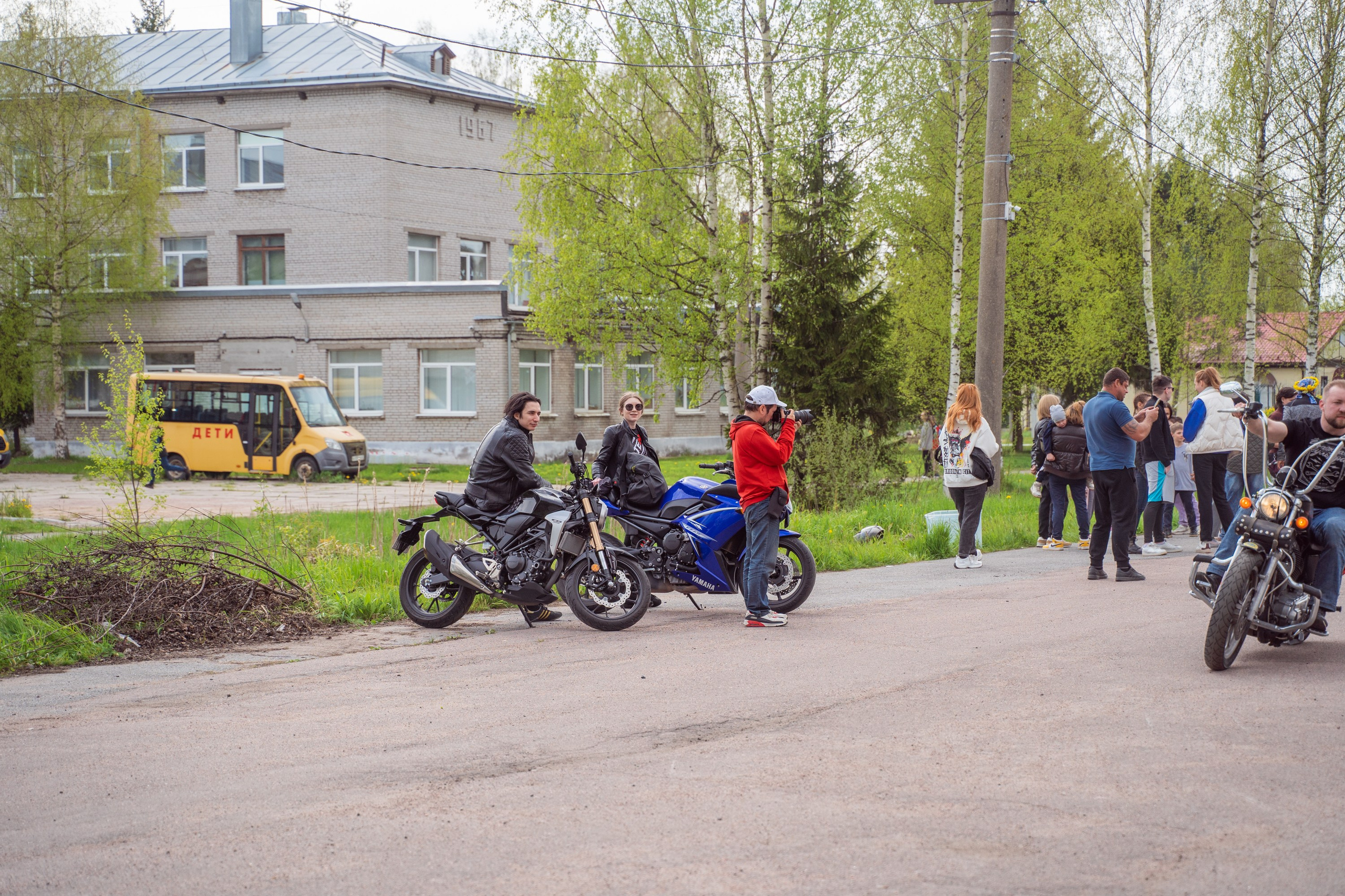 Мотоциклы —репортажная фотосъемка в Санкт-Петербурге. Свадебный, семейный, портретный, репортажный фотограф в Санкт-Петербурге