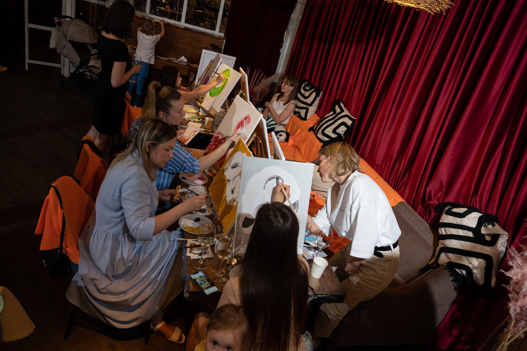 Творчество в ресторане Большая кухня. Свадебный и семейный фотограф из Санкт-Петербурга Климов Анатолий