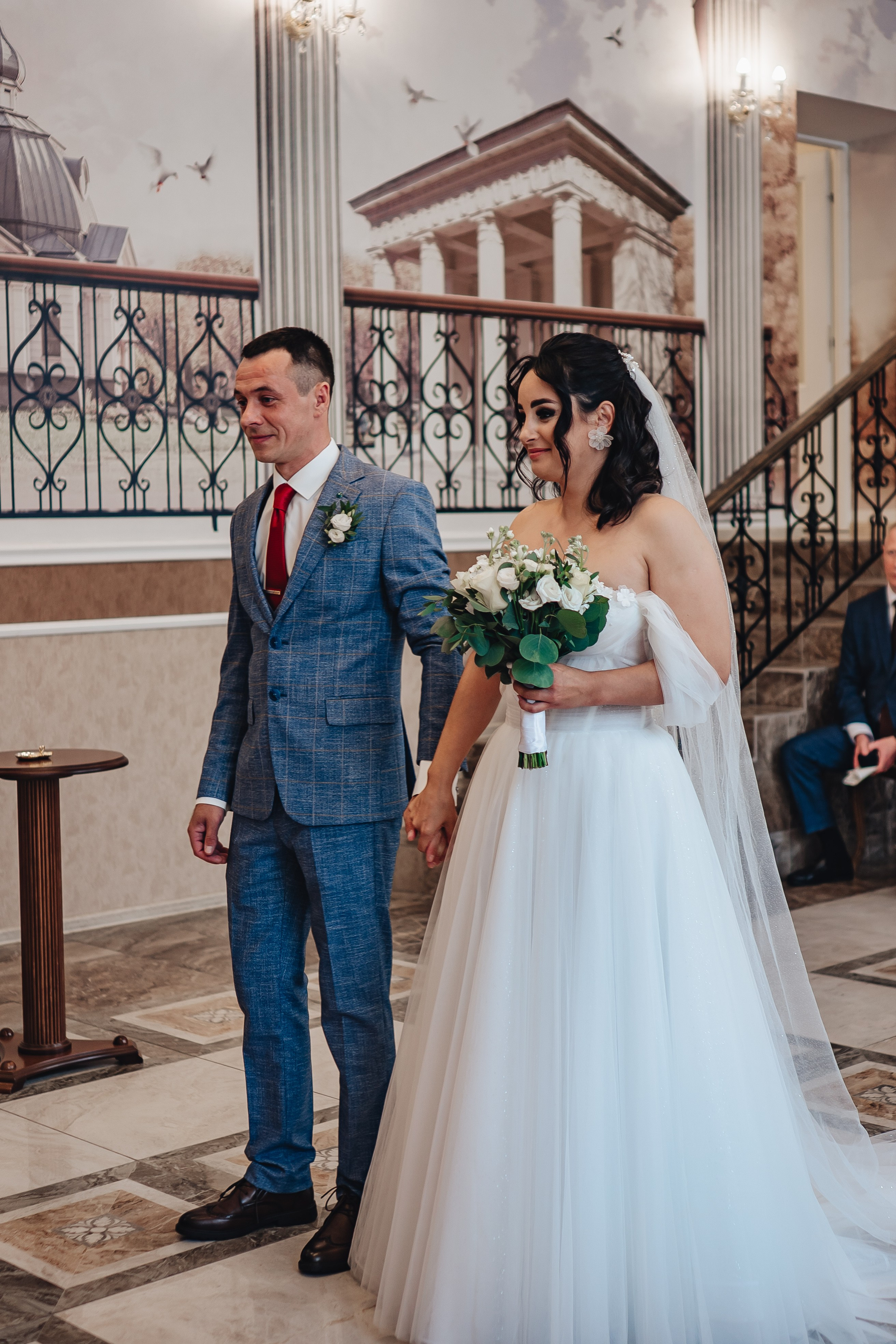 СВАДЕБНАЯ СЬЕМКА В ЗАГСЕ НА МОСКОВСКОМ ПРОСПЕКТЕ. Профессиональный фотограф, Санкт-Петербург — Виктория Богомолова