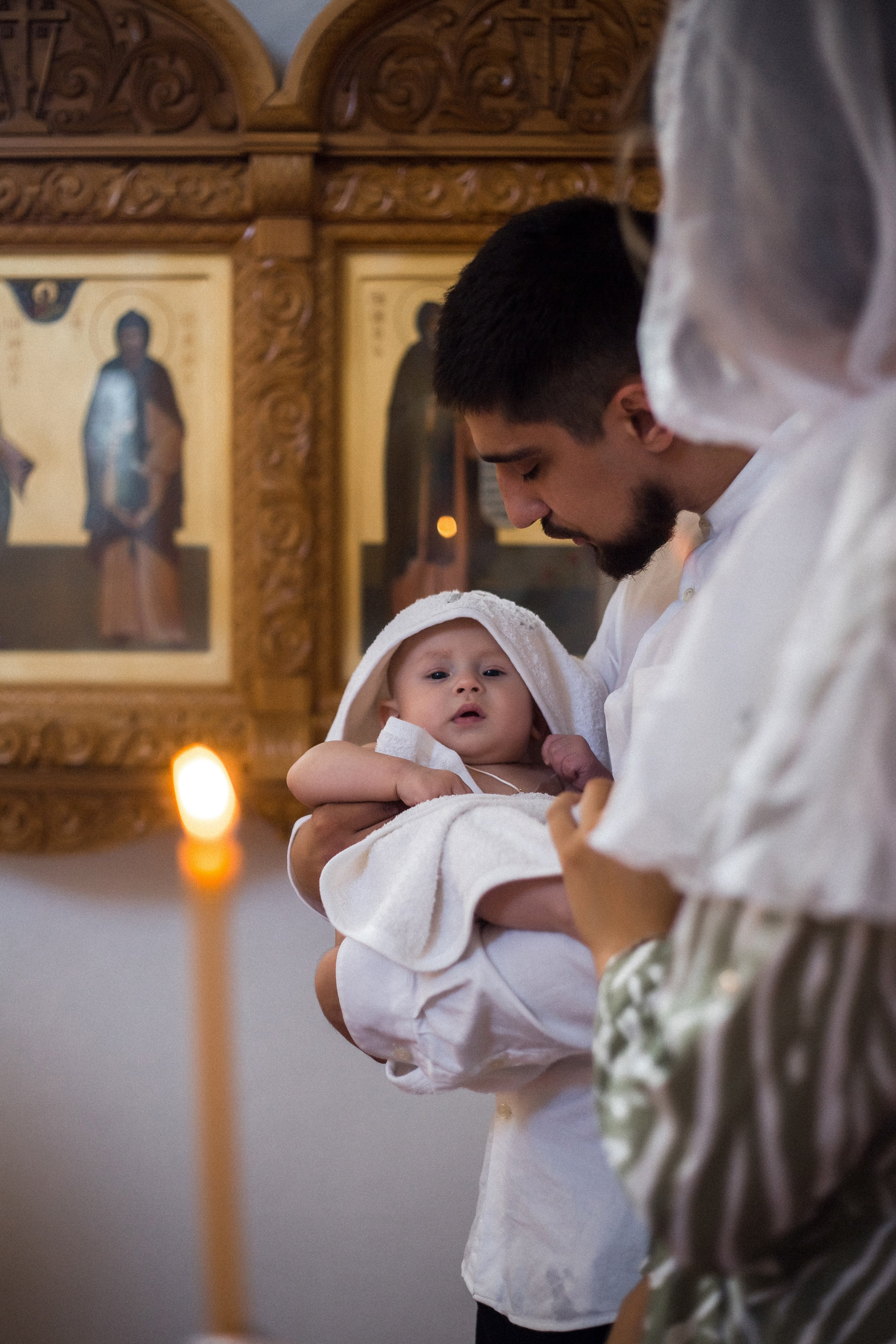 Таинство Крещения. Покровский Собор. Портретный, семейный, свадебный фотограф в Брянске Маргарита Василькова