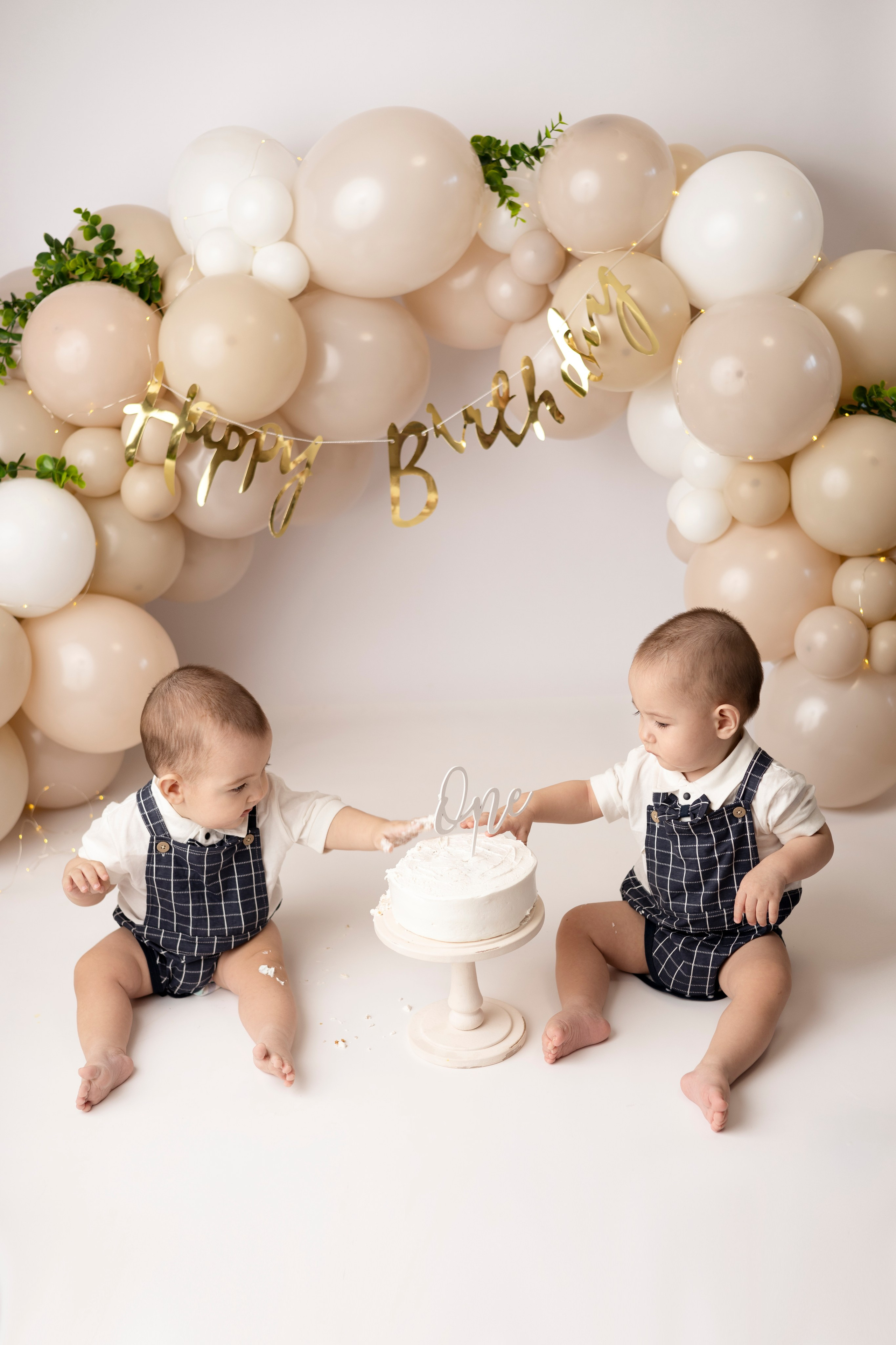 Двойняшки. Фотограф новорожденных и детей до 18 месяцев в Уфе Эльвина