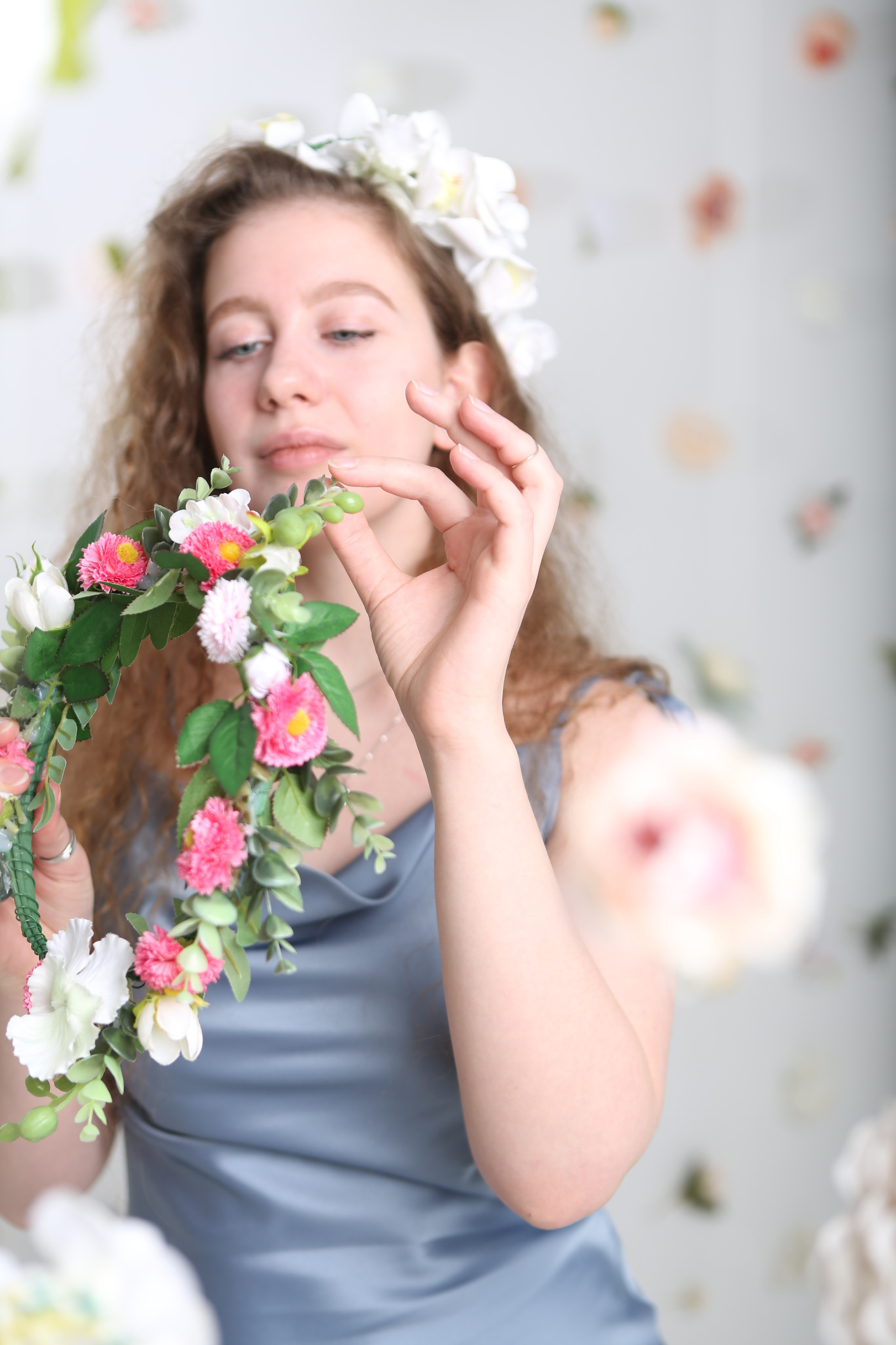 Парящие цветы. Фотограф в Санкт-Петербурге. Индивидуальная съемка и фотопрогулки