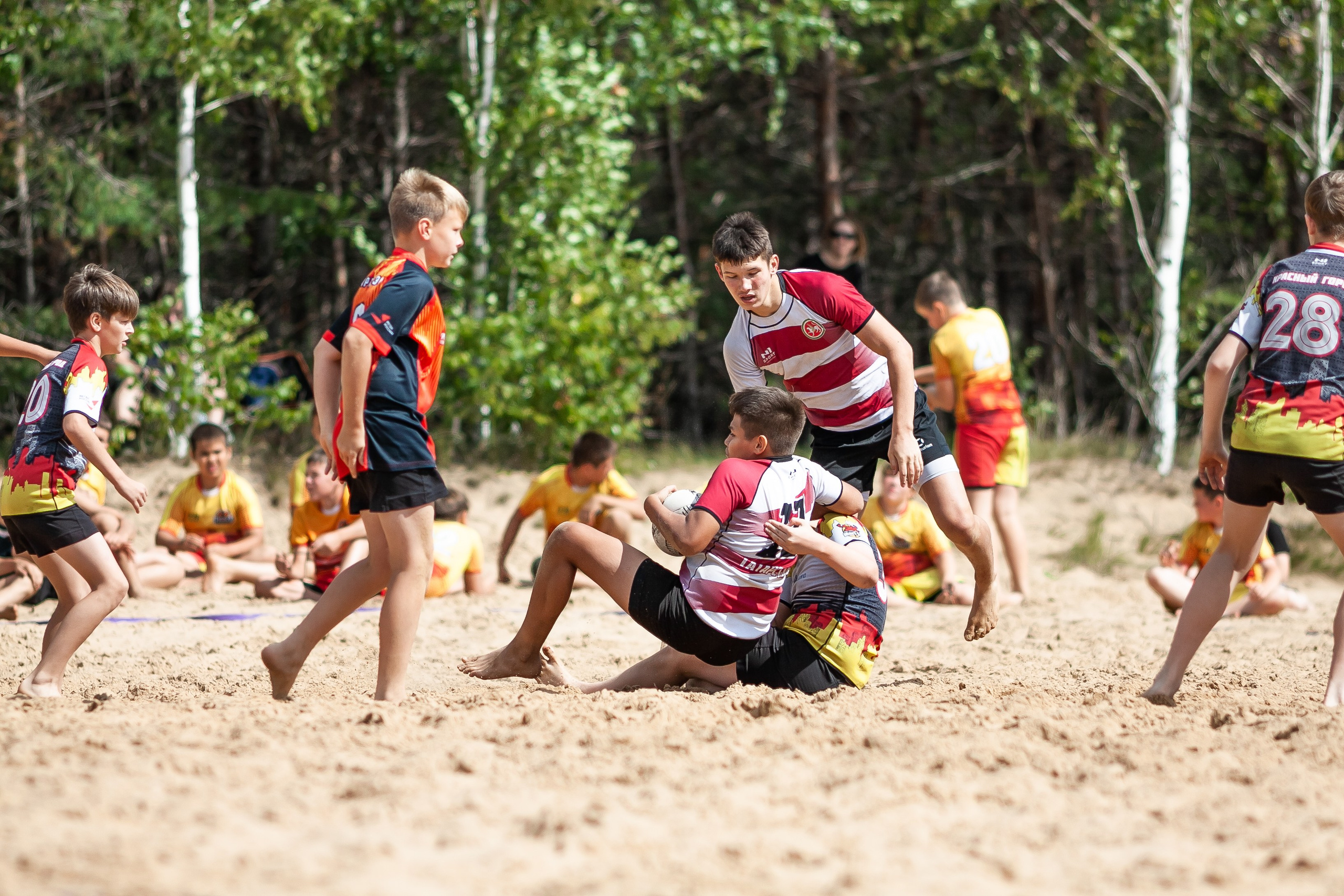 «Кубок «Молота» по пляжному Регби. Фотография