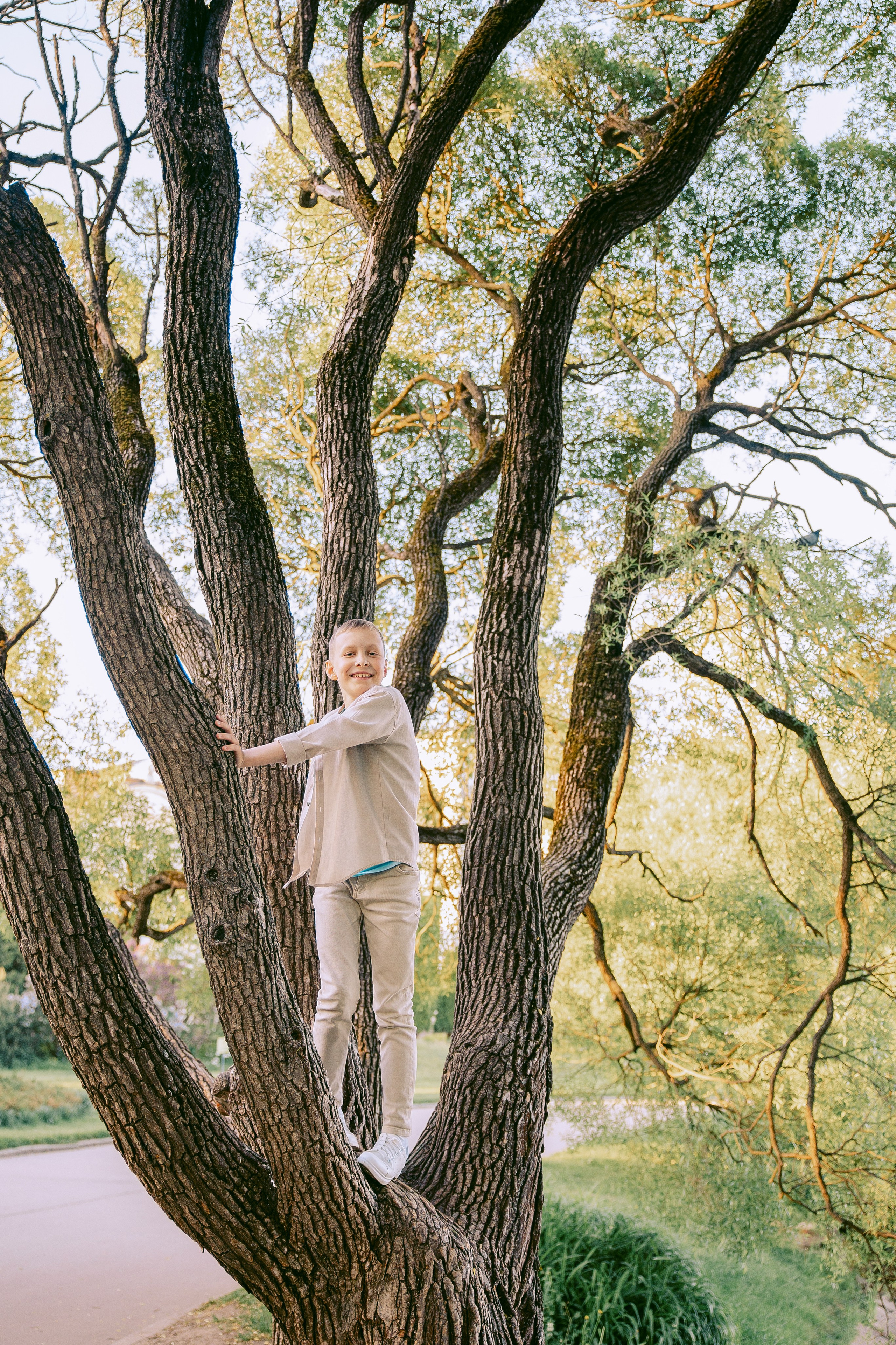 Семейная фотосессия в парке Ботанический сад. Фотограф Москва — Павел Михайлов
