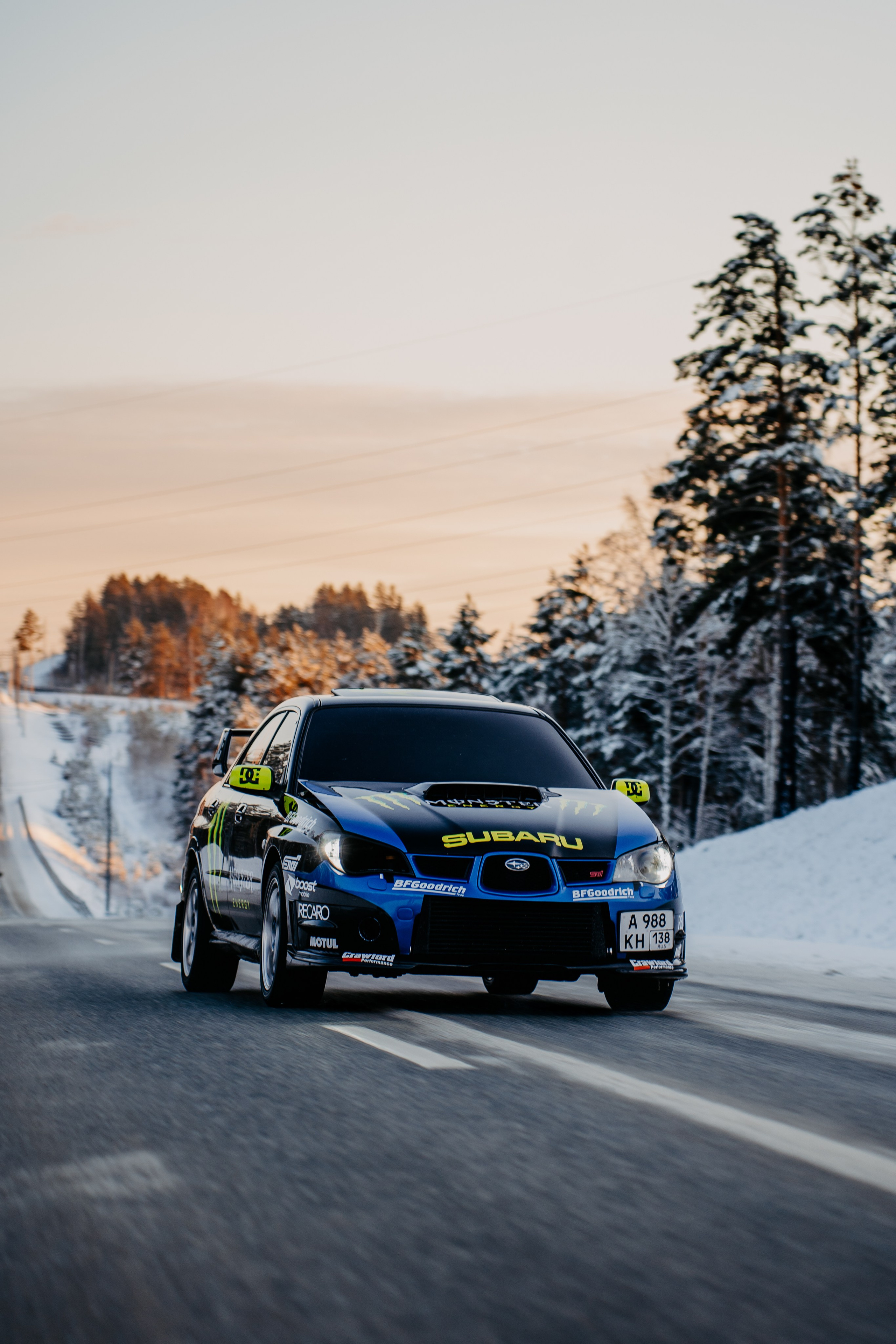 Subaru Impreza WRX STI. Фотограф, видеограф и пилот дрона на Байкале