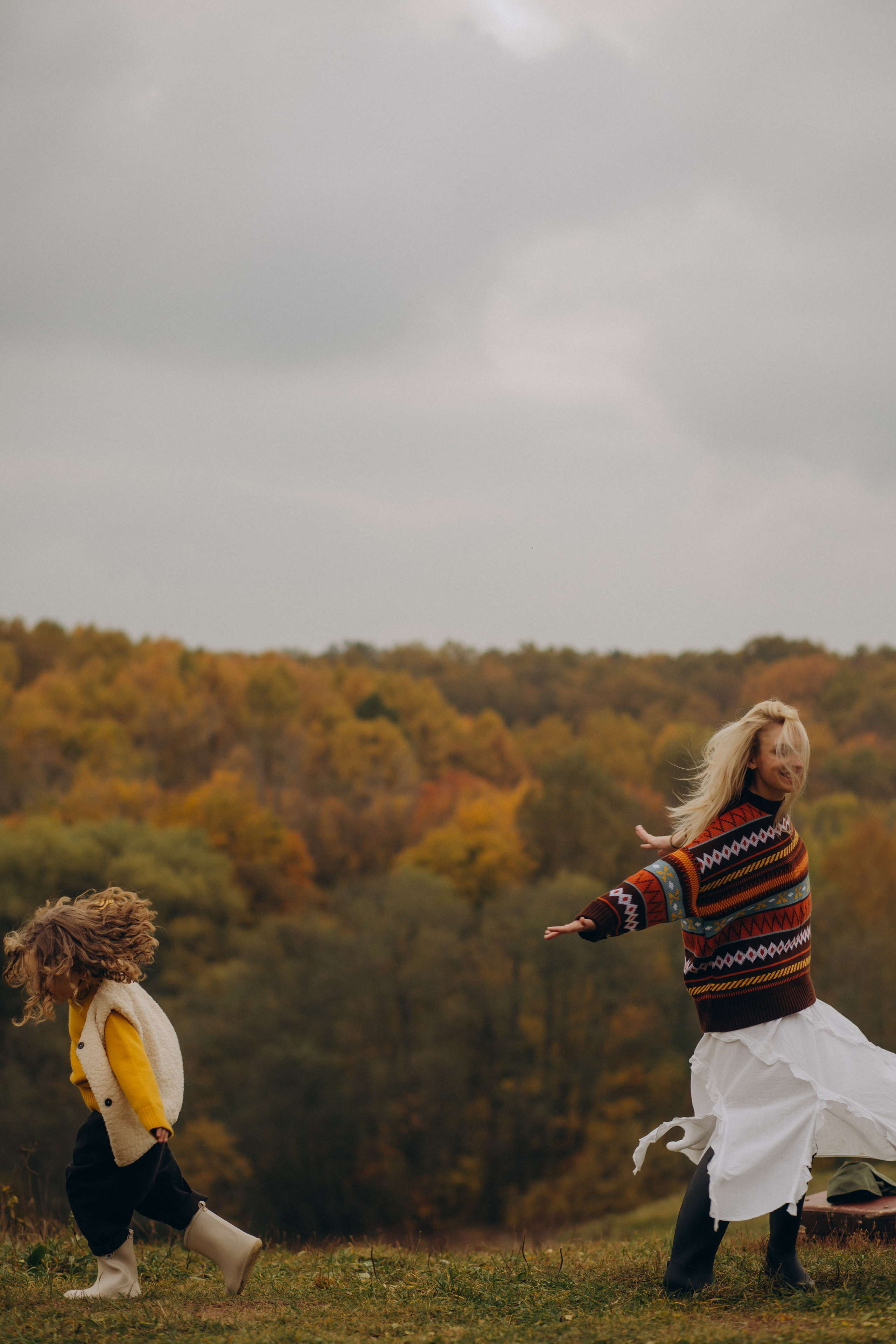 Мама и дочка в оврагах. Ваш фотограф АНАстасия Земскова