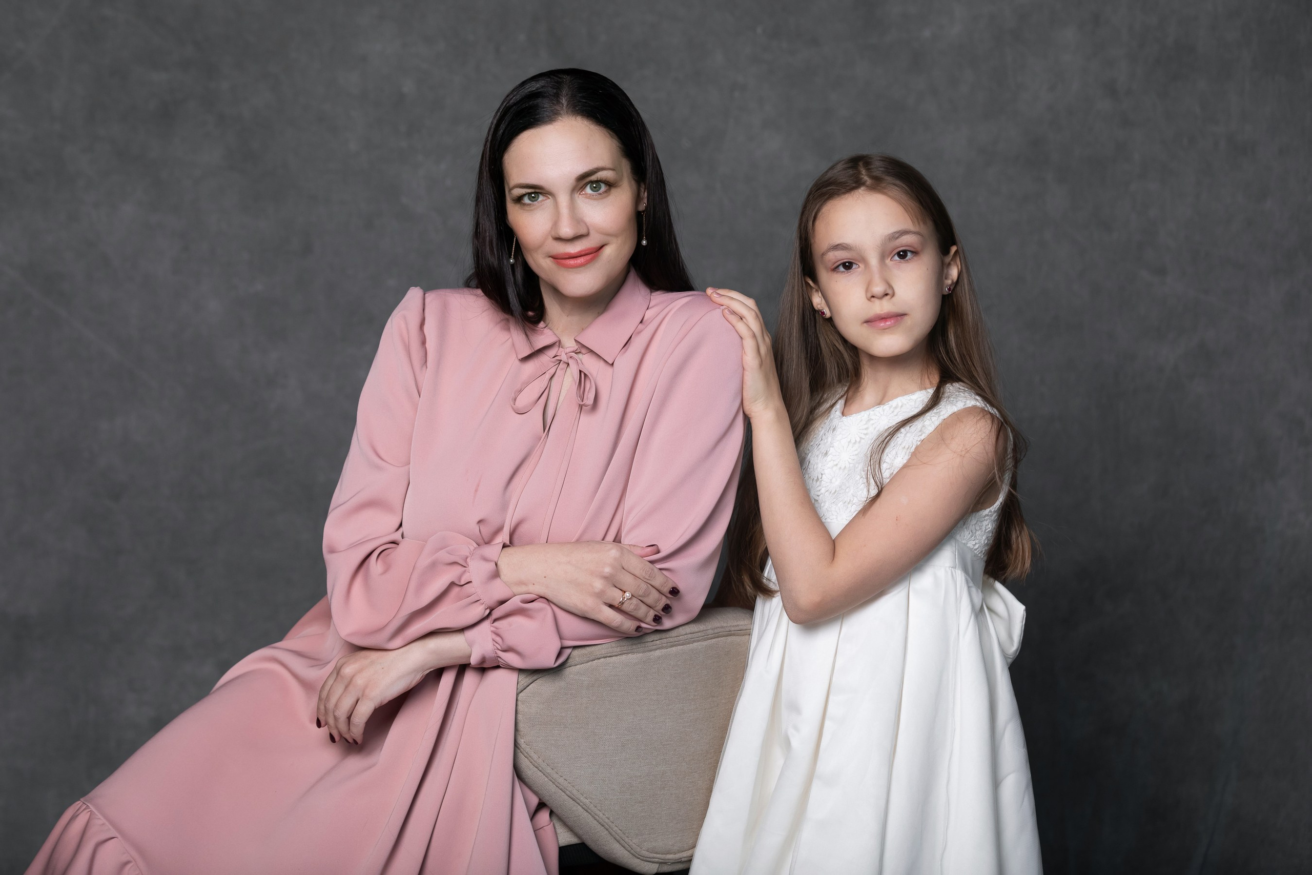 Семейная новогодняя фотосессия. Профессиональный фотограф Булгакова Татьяна. Владивосток