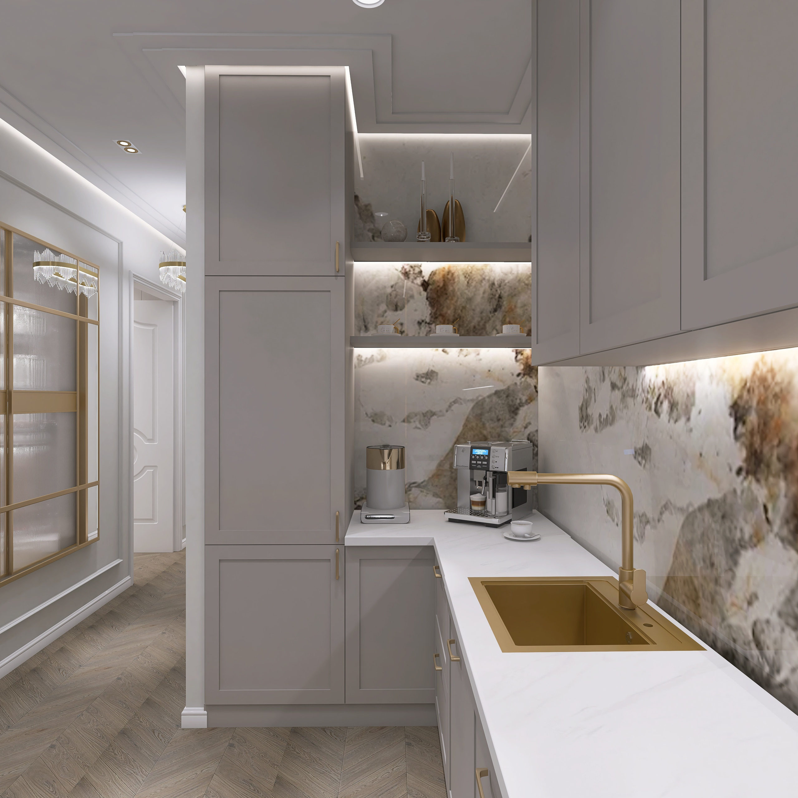 ЖК Тихомиров. Площадь 60 кв. м. Дизайнер интерьера в Новосибирске_Елена Сергеева