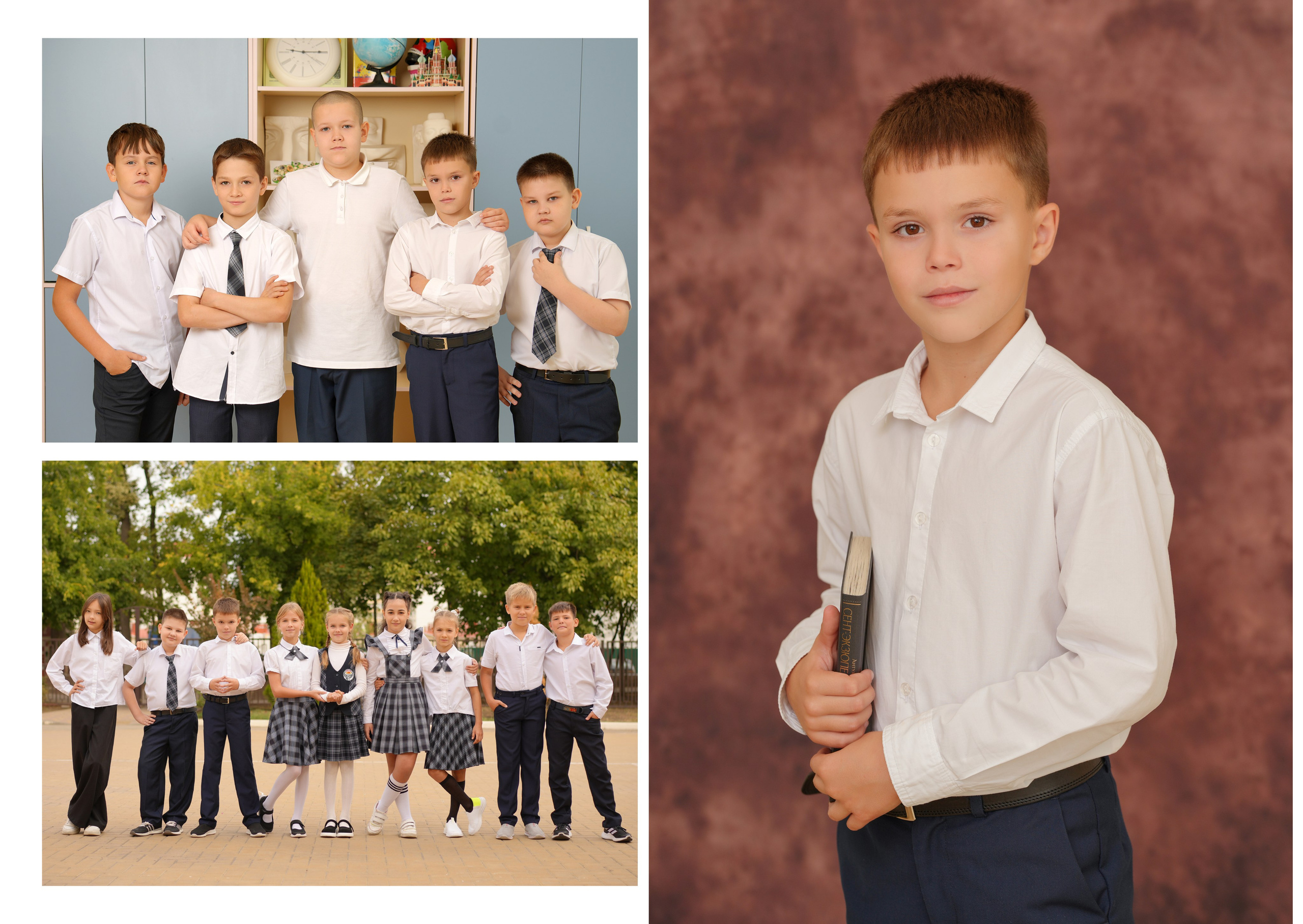 ШКОЛА 104 — 4 «В» класс. Красивый выпускной альбом в Краснодаре