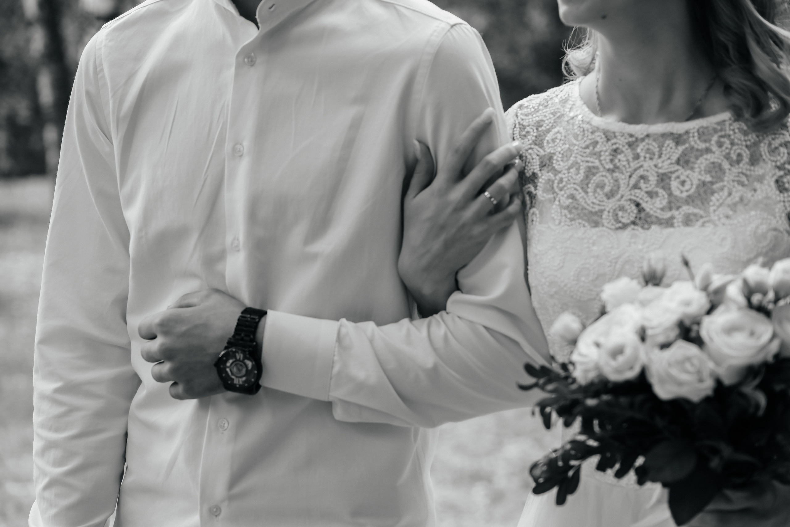 Молодожены Владислав и Алина