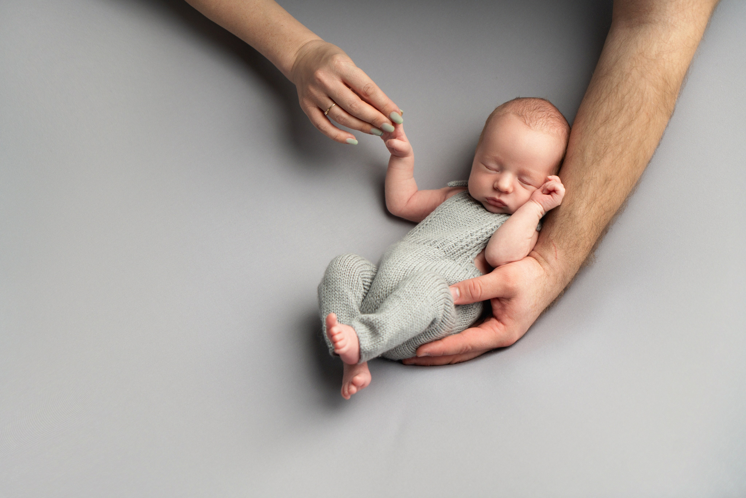 Newborn — мальчики. Фотосессия беременности в Барнауле