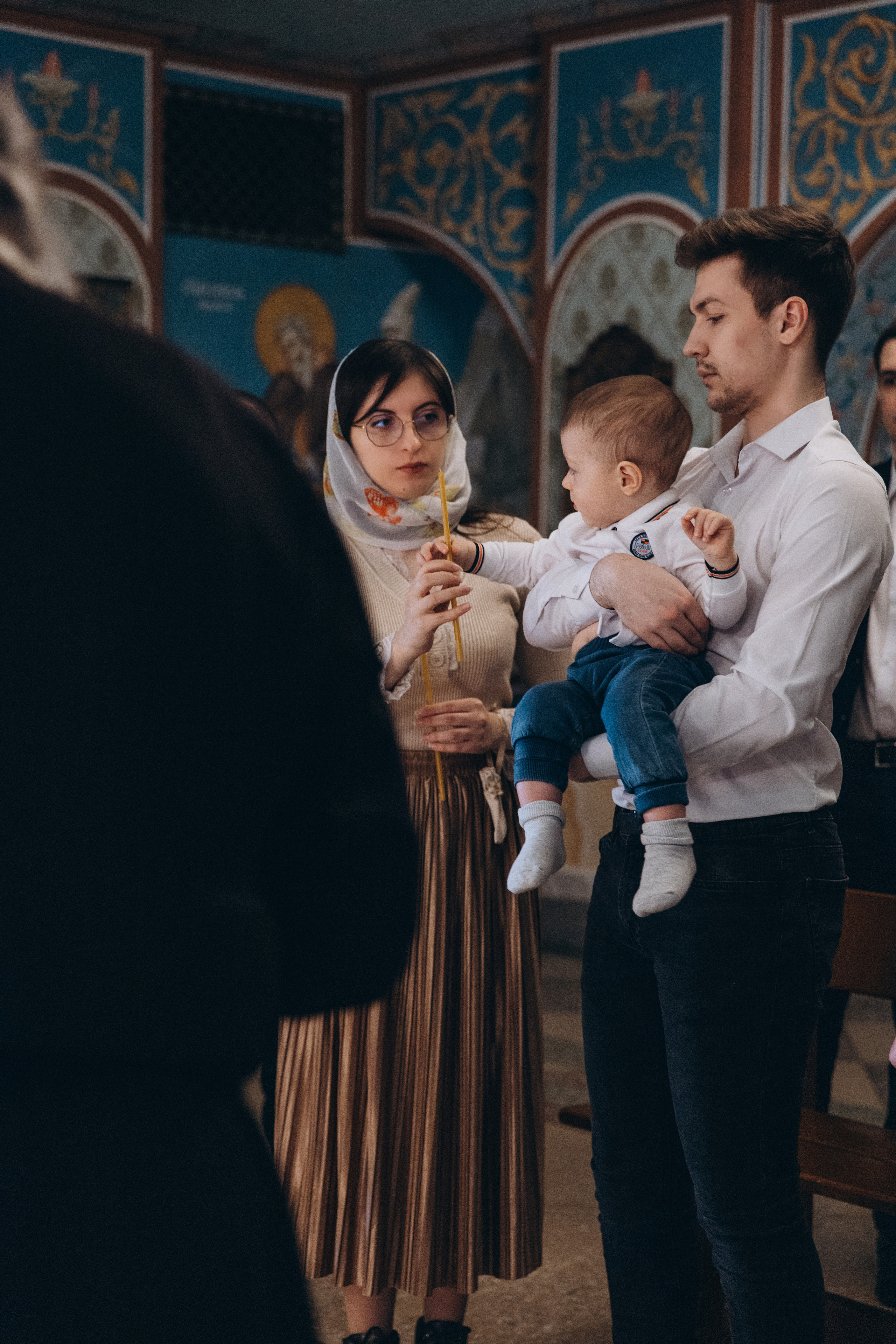 Крещение ребёнка в Сургуте. Семейный фотограф в Сургуте Инна Смолякова