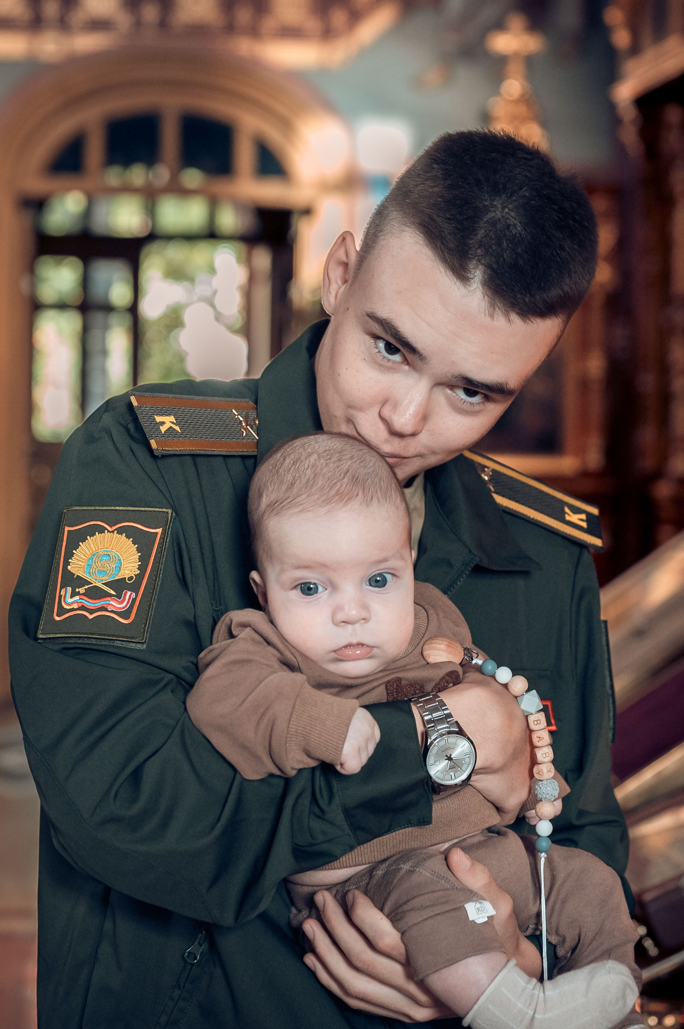 Таинство Крещения в Свято-Георгиевском Храме. Фотограф на Таинство Венчания и Крещения в Краснодаре Абрамова Людмила