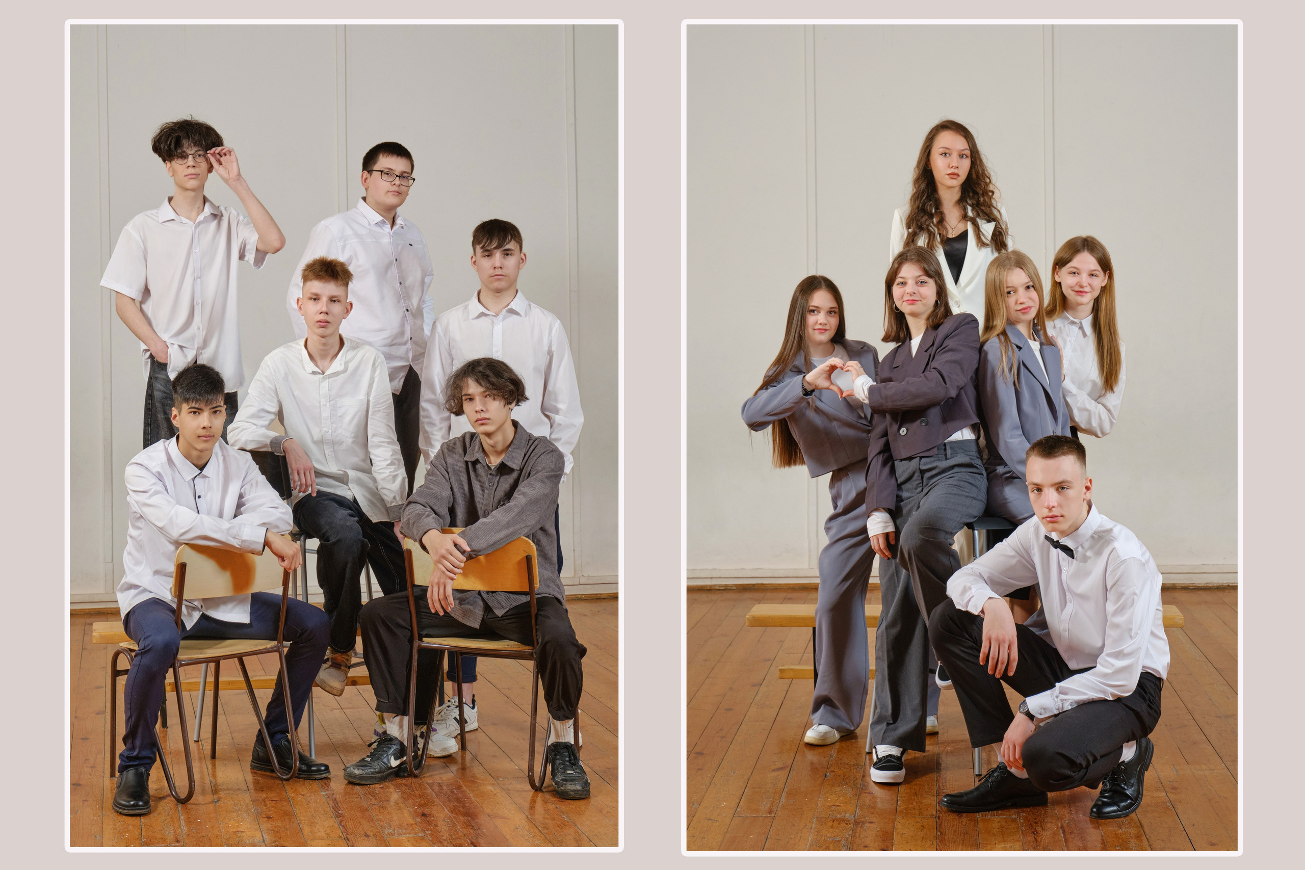 Выпускной альбом 9 класс. Фотосессия класса для фотоальбома