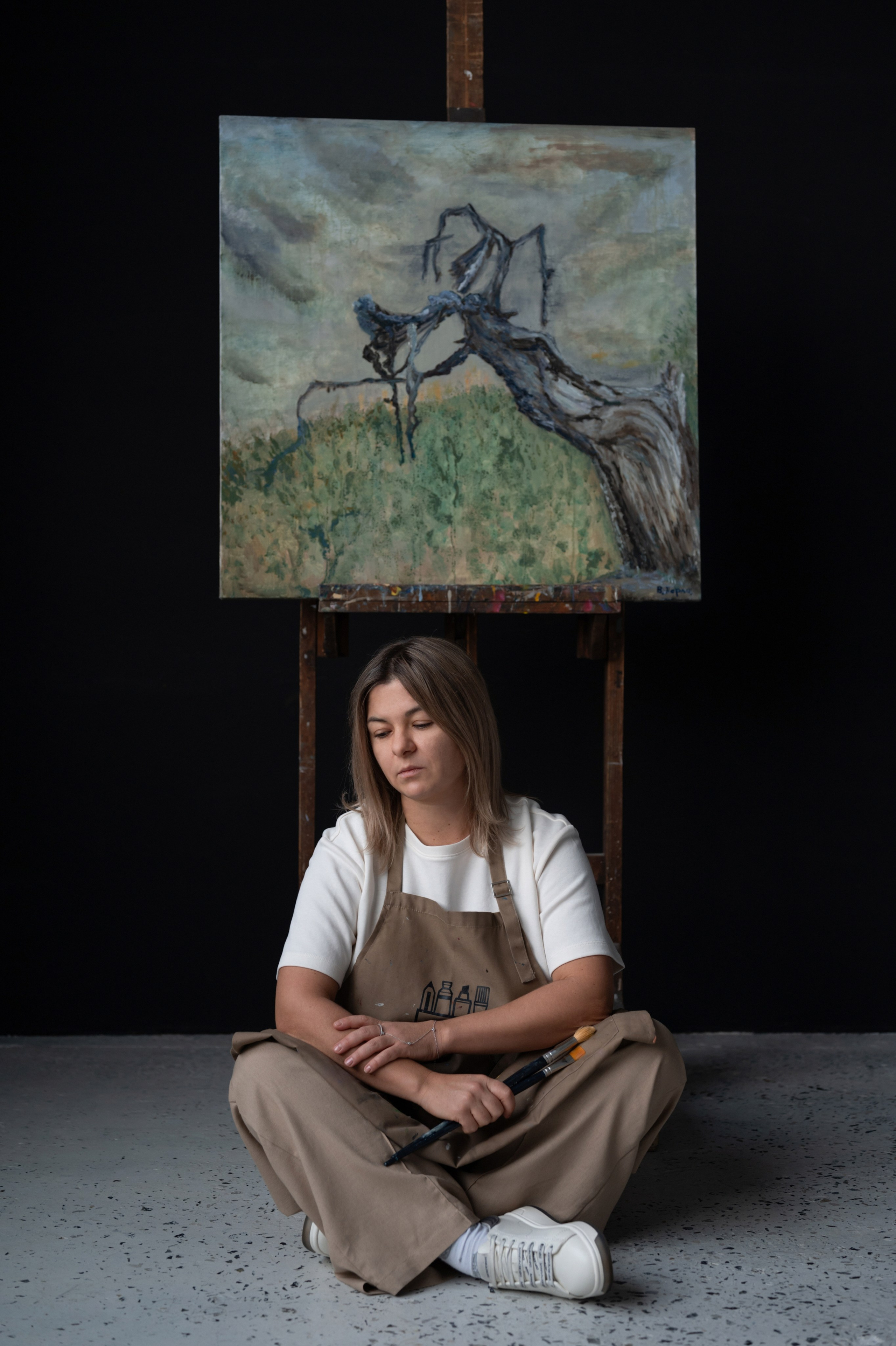 Фотосессия для художника. Фотограф Юлия Кондратьева