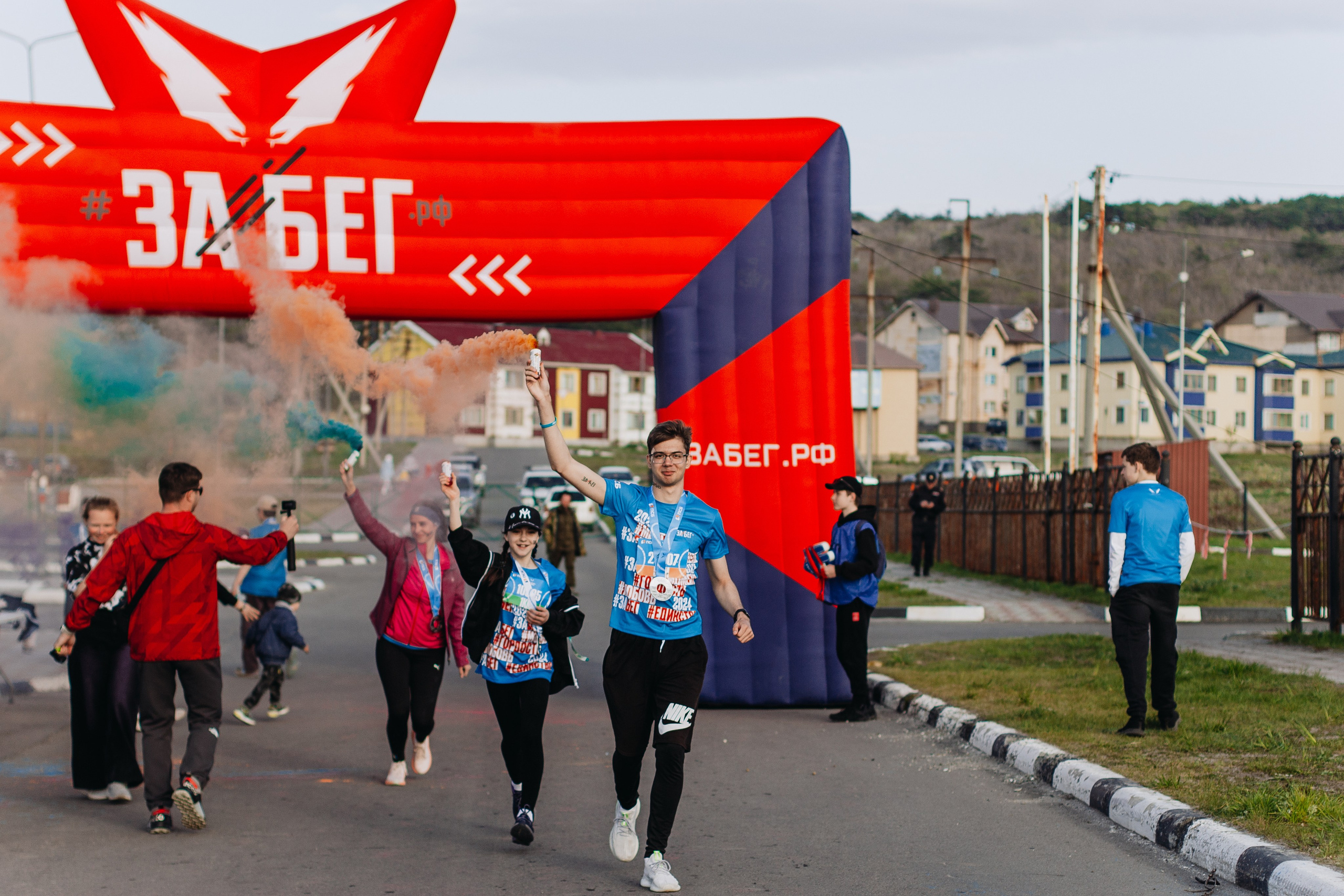 Репортаж ЗАБЕГ РФ 2024 КУРИЛЬСК. Фотограф Итуруп | Курильские острова