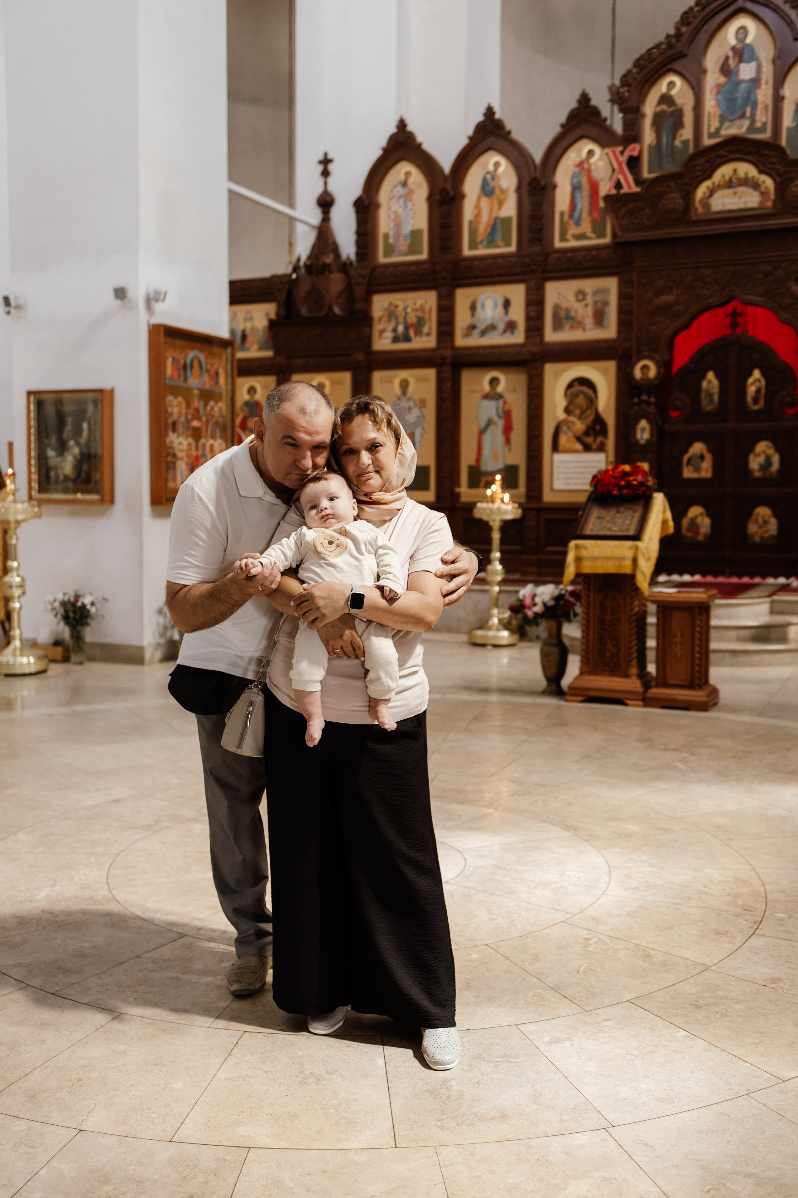 Таинство Крещения Саши. Фотограф новорождённых Newborn Москва